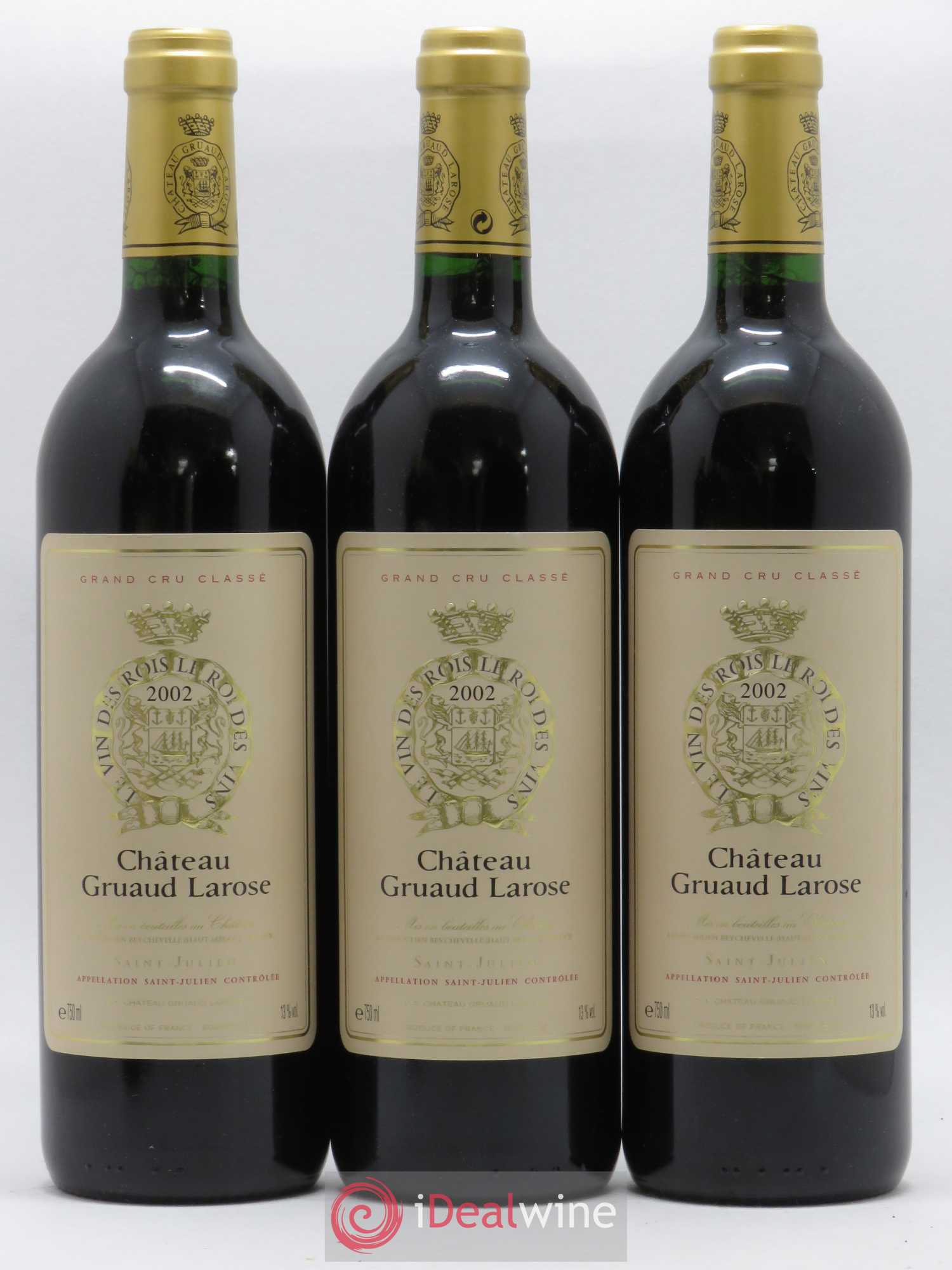 Château Gruaud Larose 2ème Grand Cru Classé 2002 - Lot de 12 bouteilles - 2