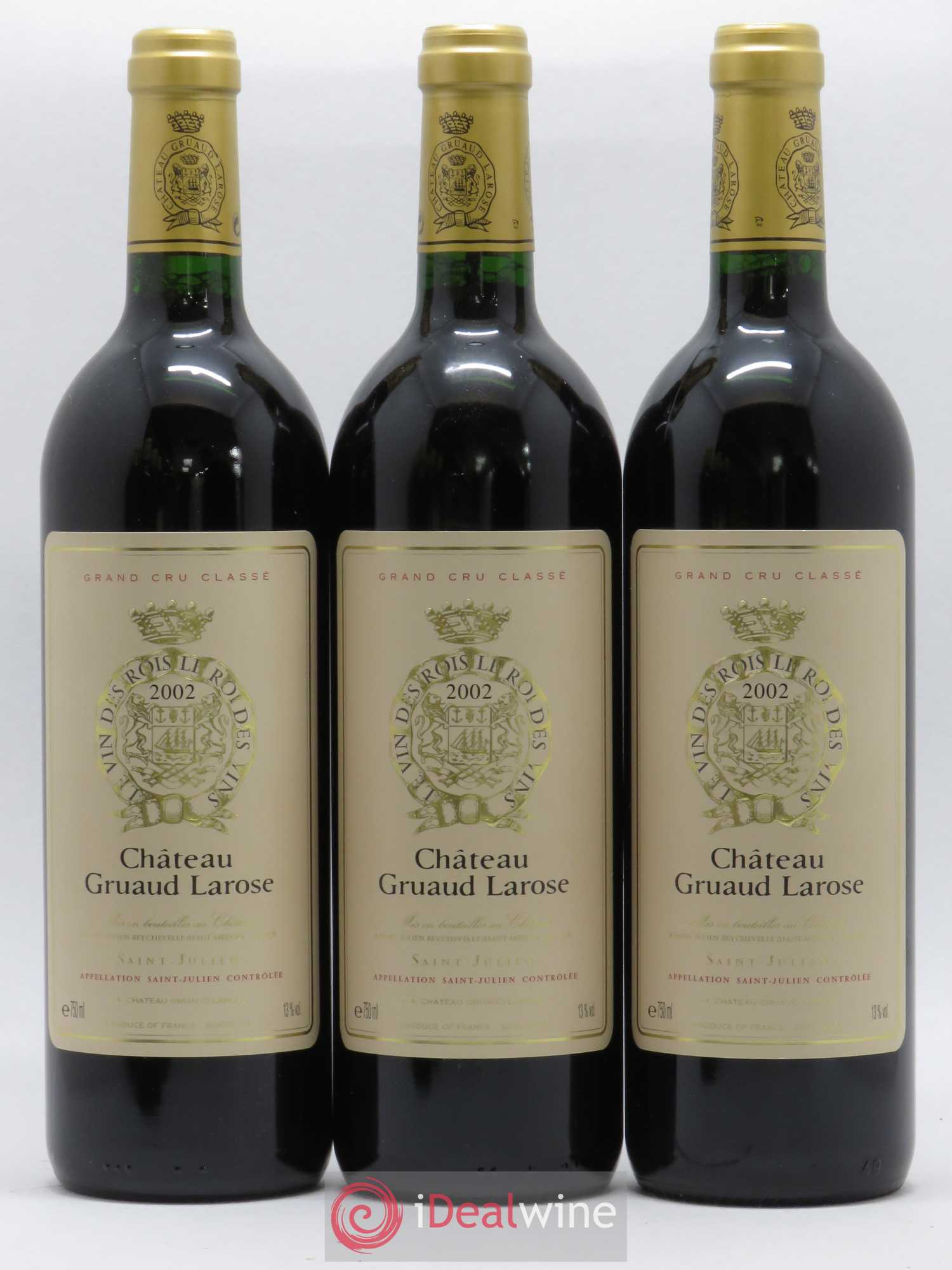 Château Gruaud Larose 2ème Grand Cru Classé 2002 - Lot de 12 bouteilles - 3