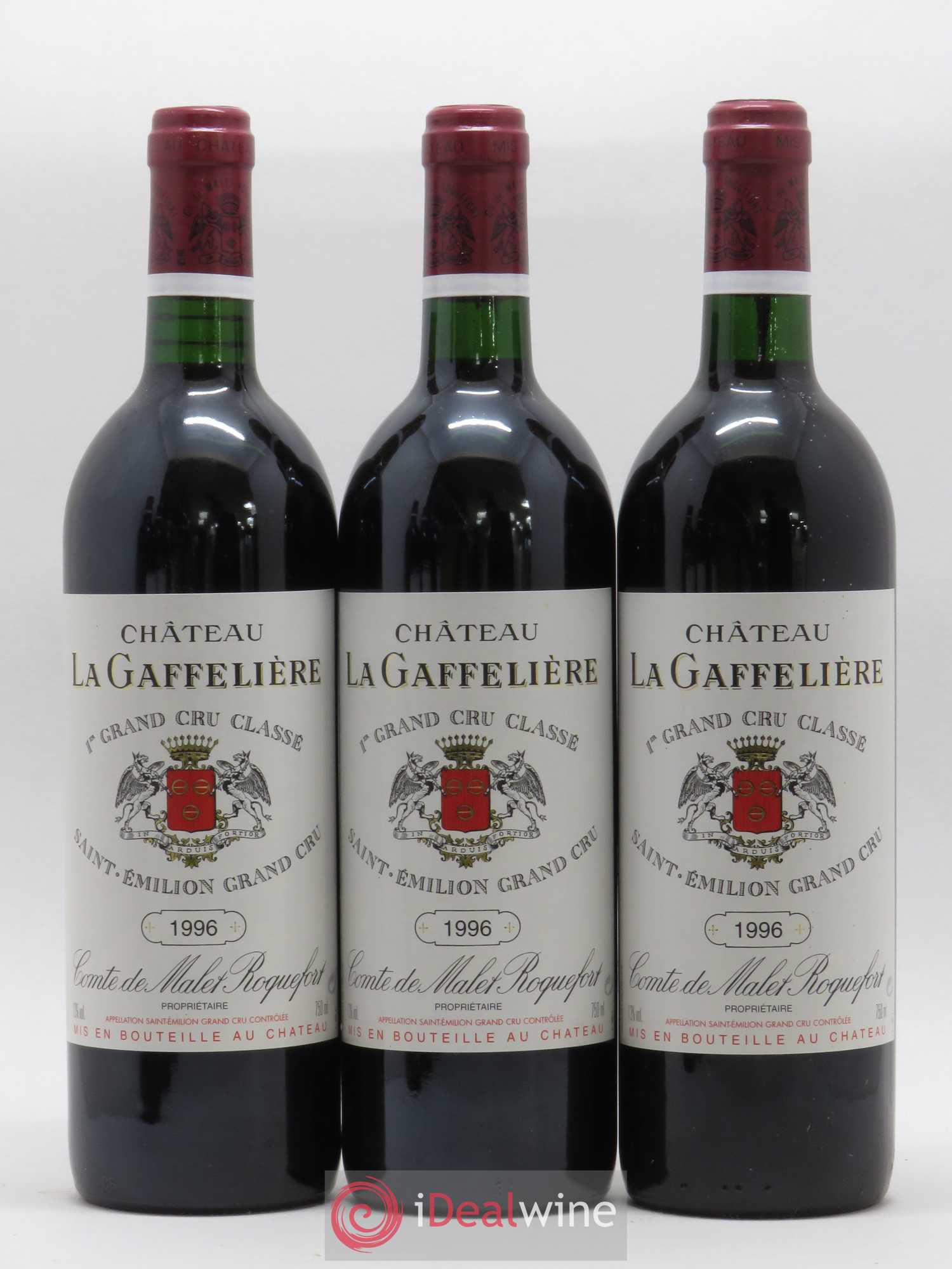 Château la Gaffelière 1er Grand Cru Classé B 1996 - Lot de 12 bouteilles - 4