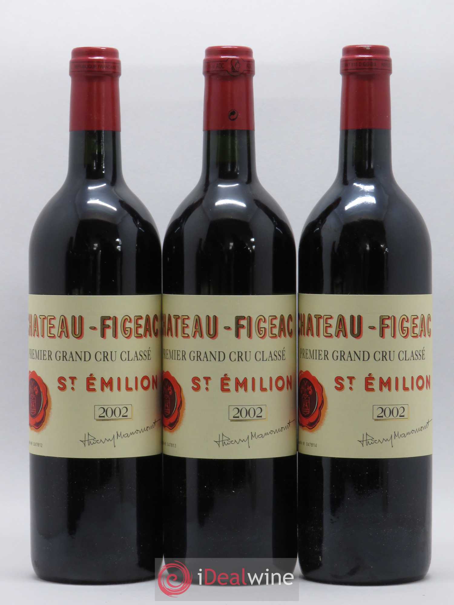Château Figeac 1er Grand Cru Classé A 2002 - Lot de 6 bouteilles - 2