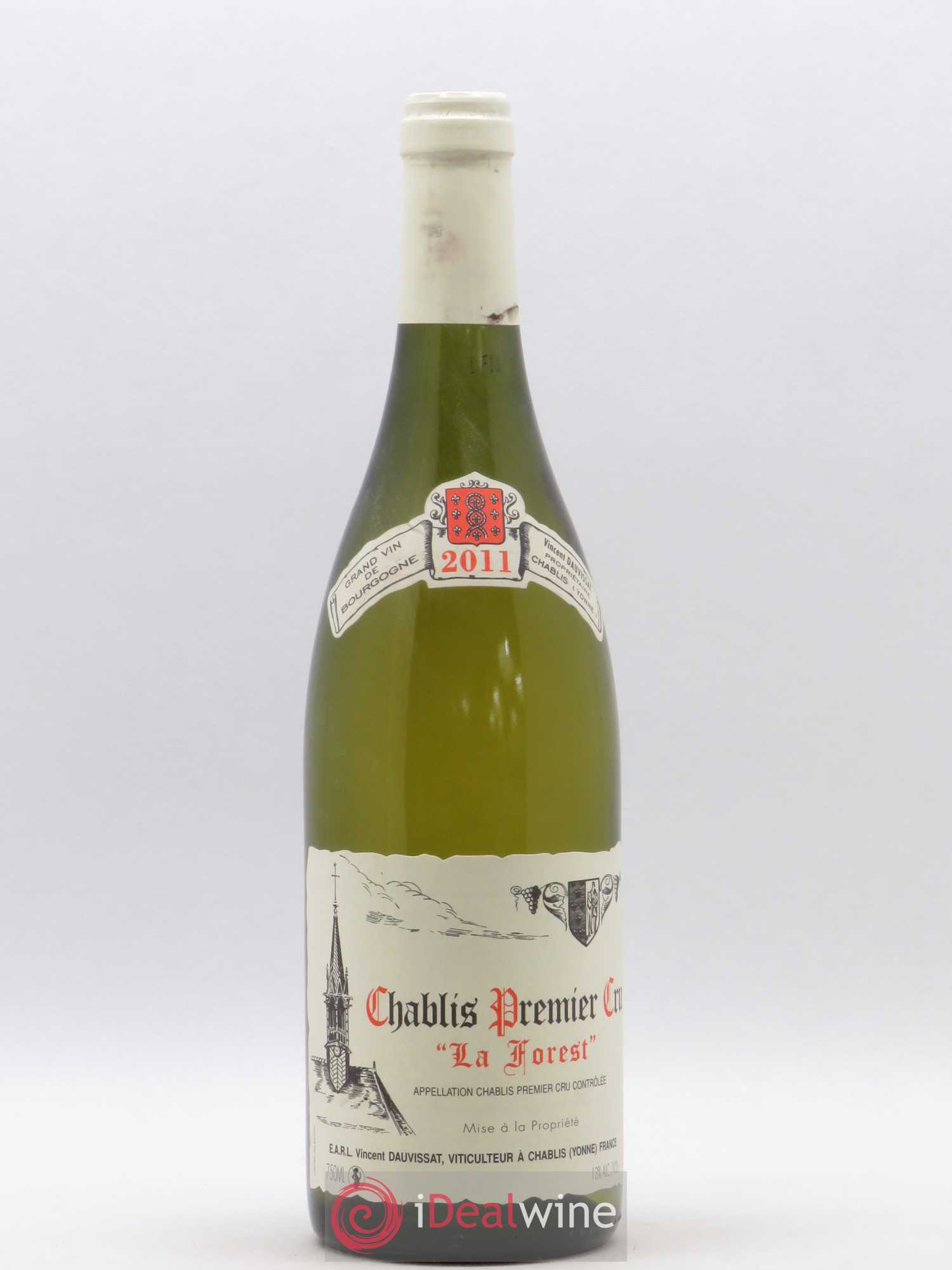 Chablis 1er Cru La Forest Vincent Dauvissat (Domaine) 2011 - Lot de 1 bouteille - 0