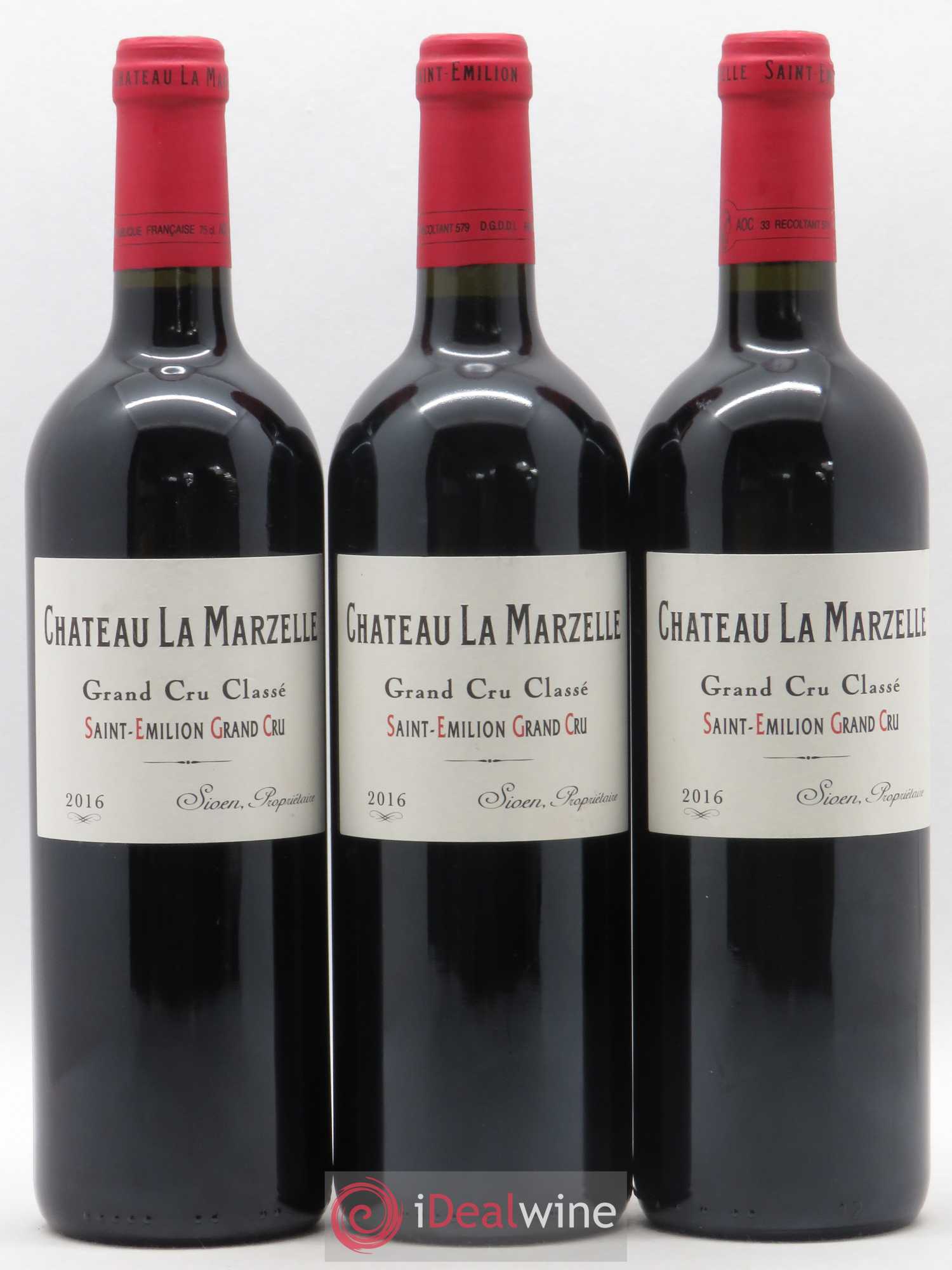 Château La Marzelle Grand Cru Classé 2016 - Lot de 6 bouteilles - 2