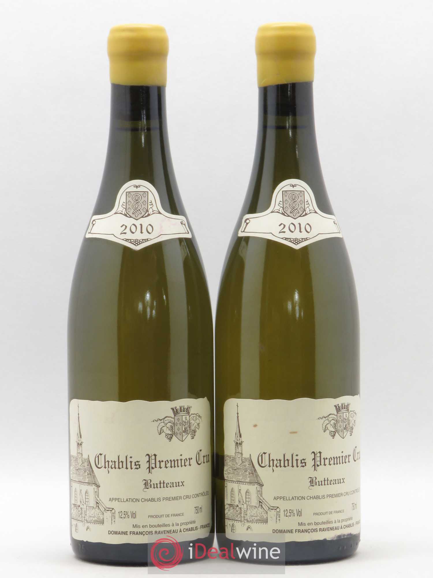 Chablis 1er Cru Butteaux Raveneau (Domaine) 2010 - Posten von 2 Flaschen - 0