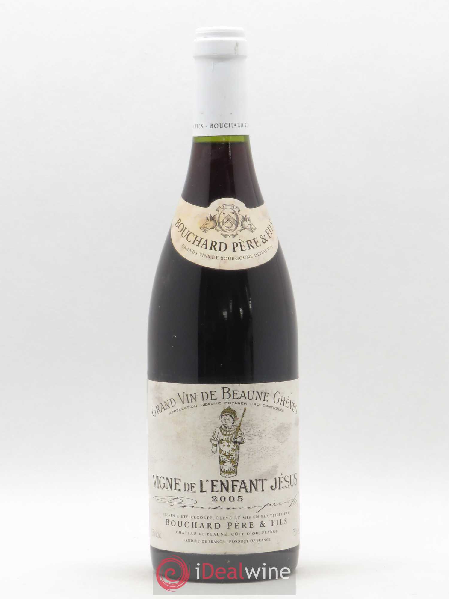 Beaune 1er Cru Grèves - Vigne de l'Enfant Jésus Bouchard Père & Fils 2005 - Lot de 1 bouteille - 0