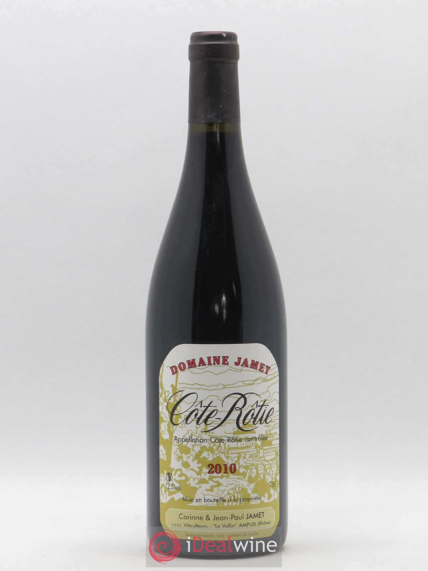 Côte-Rôtie Jamet (Domaine) 2010 - Lot de 1 bouteille - 0