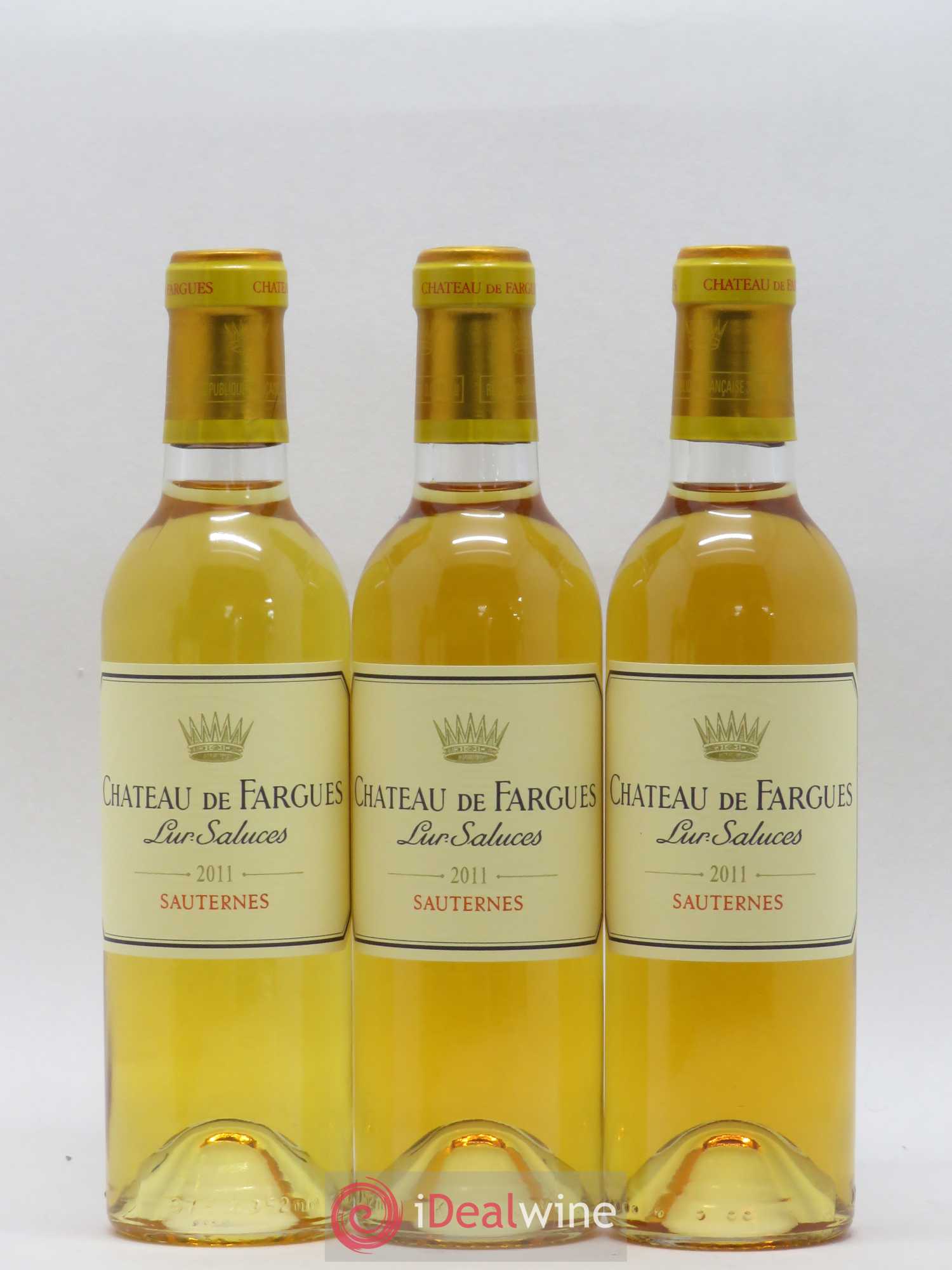 Château de Fargues 2011 - Posten von 6 Demi-Flaschen - 2