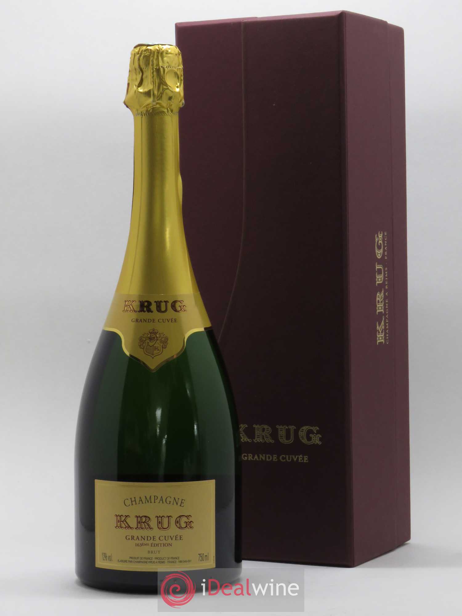 Grande Cuvée - 163ème édition Krug - Lot de 1 bouteille - 0