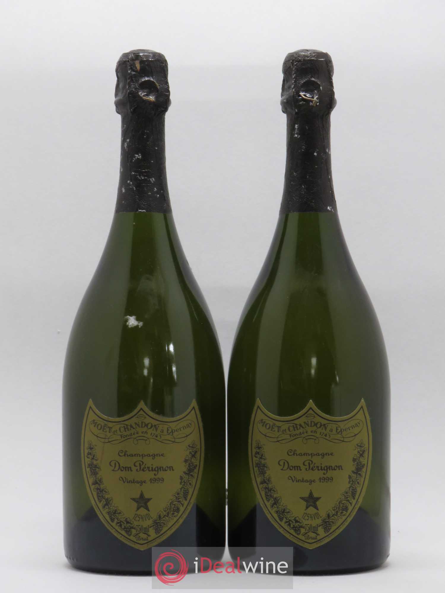 Brut Dom Pérignon 1999 - Lot de 2 bouteilles - 0