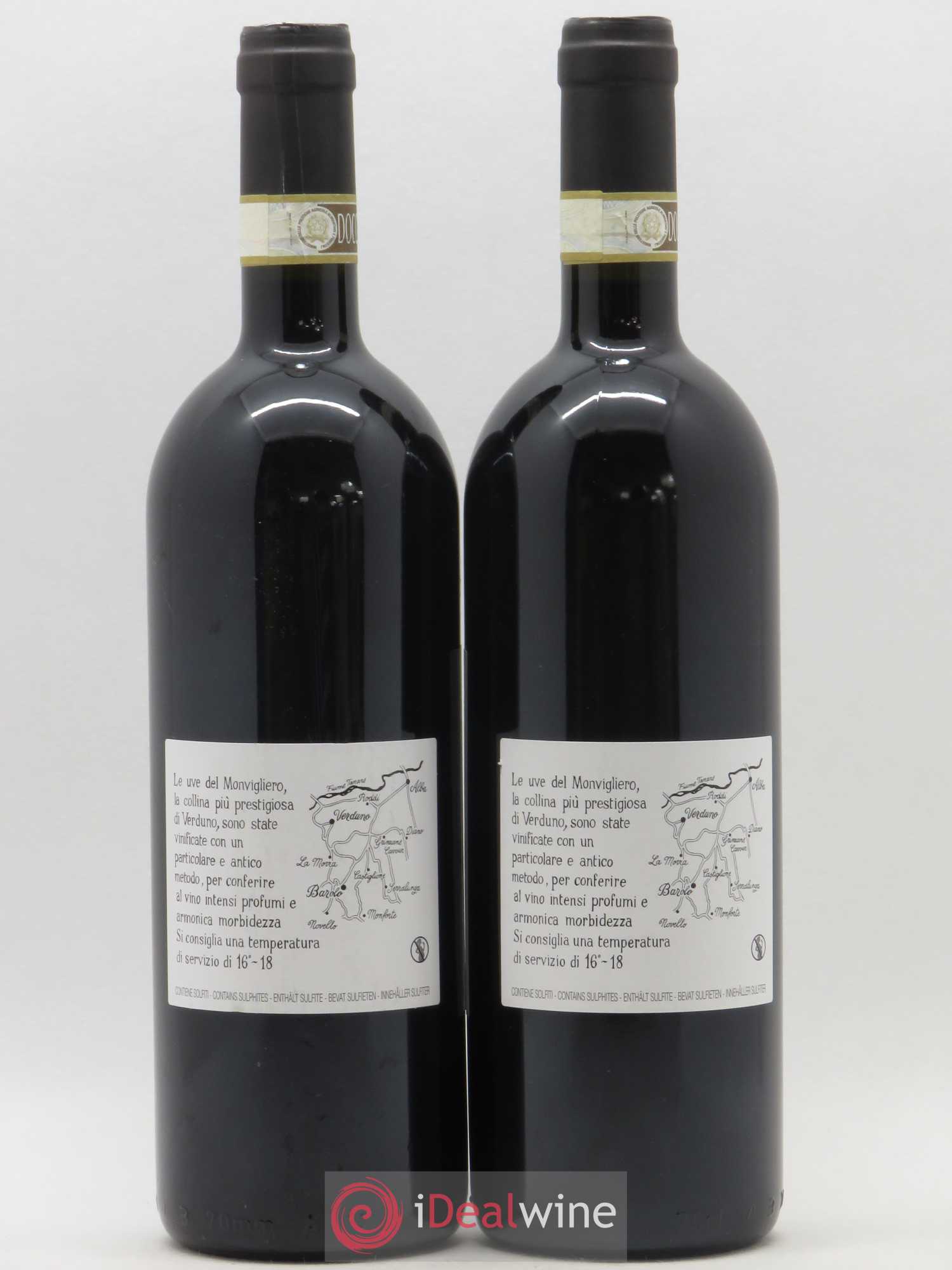 Barolo DOCG Monvigliero Comm. Giovan Battista Burlotto 2014 - Lot de 2 bouteilles - 1