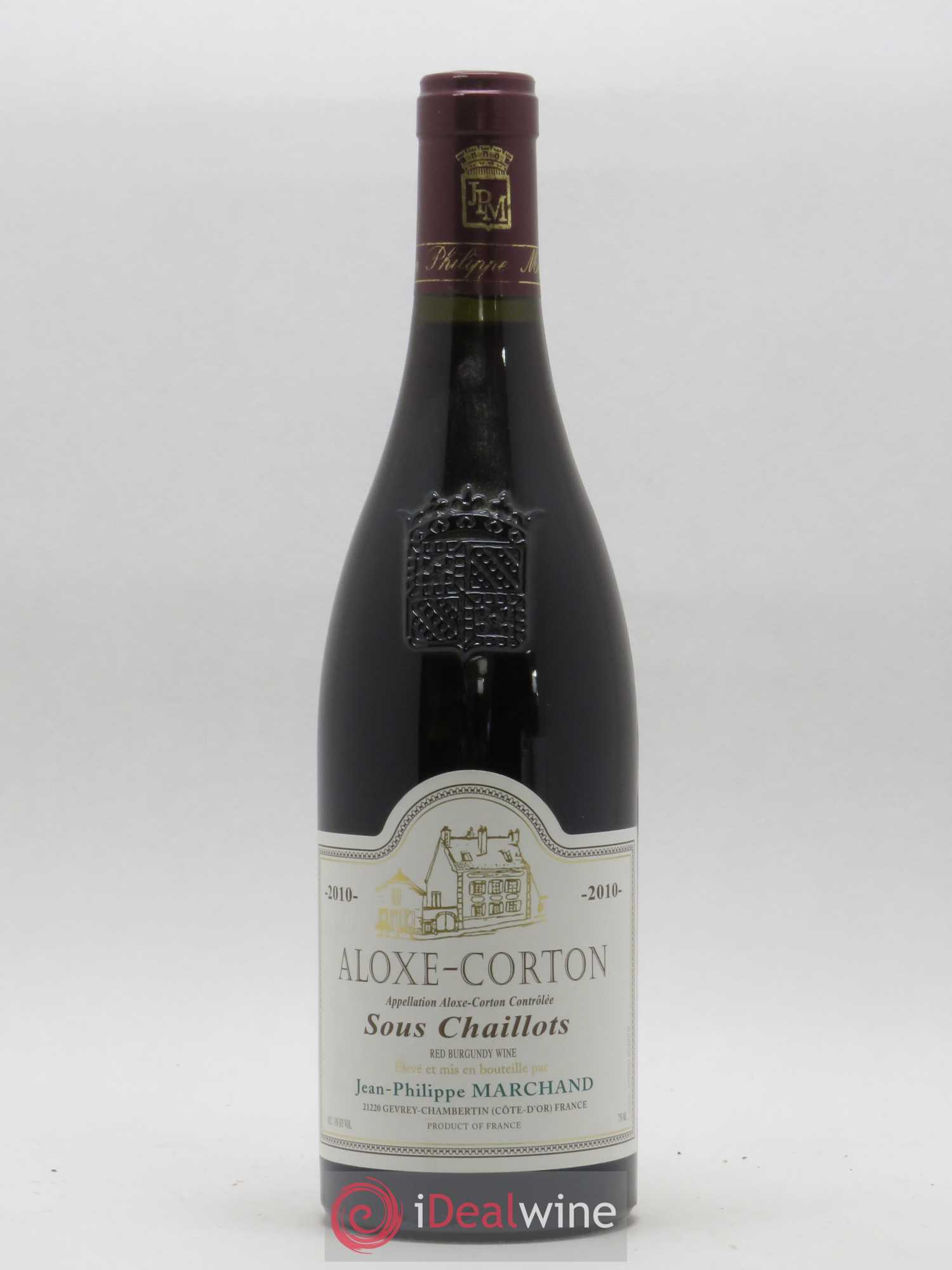 Aloxe-Corton Sous Chaillots Marchand 2010 - Posten von 1 Flasche - 0