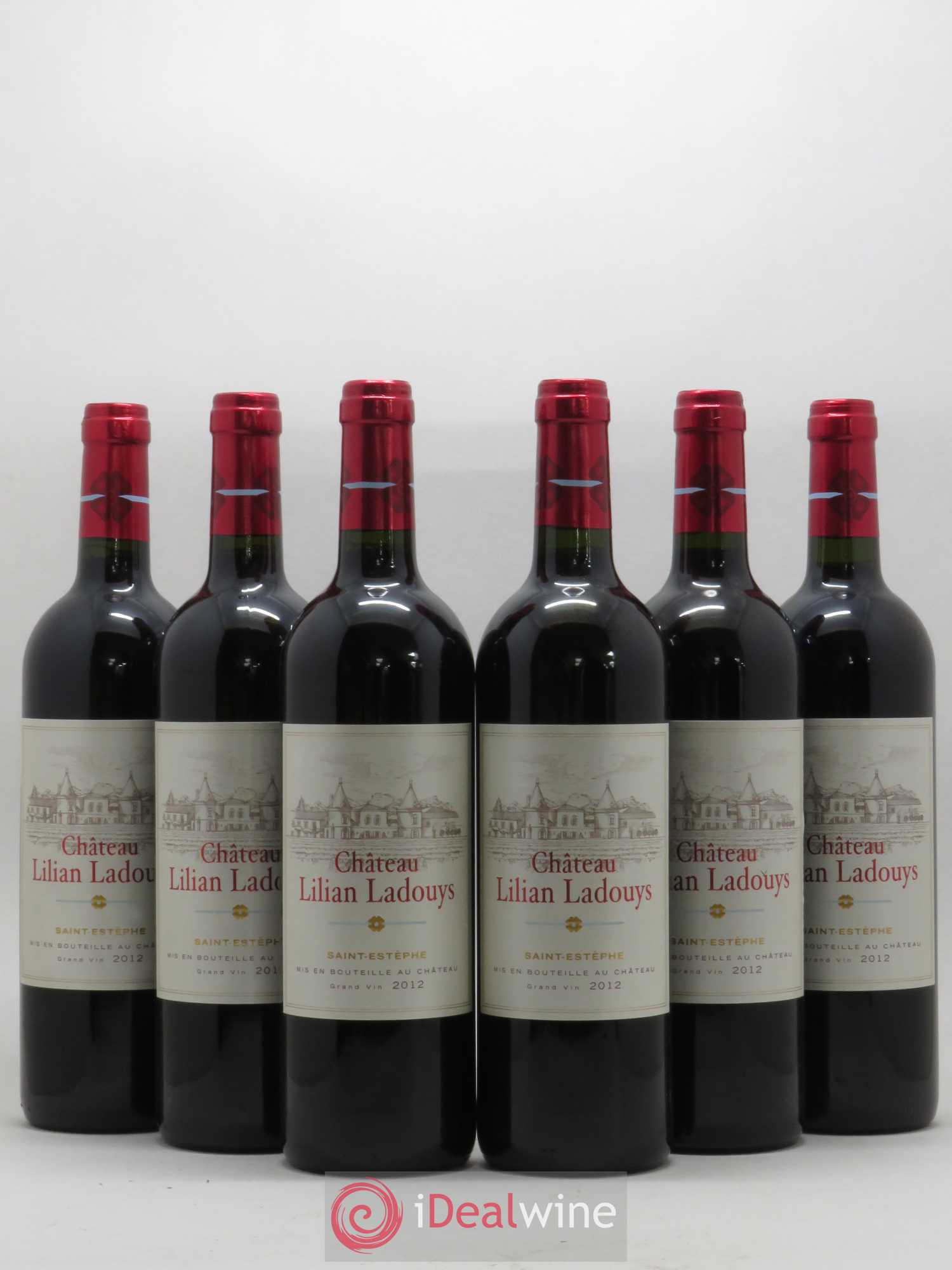 Château Lilian Ladouys Cru Bourgeois 2012 - Lot de 6 bouteilles - 0