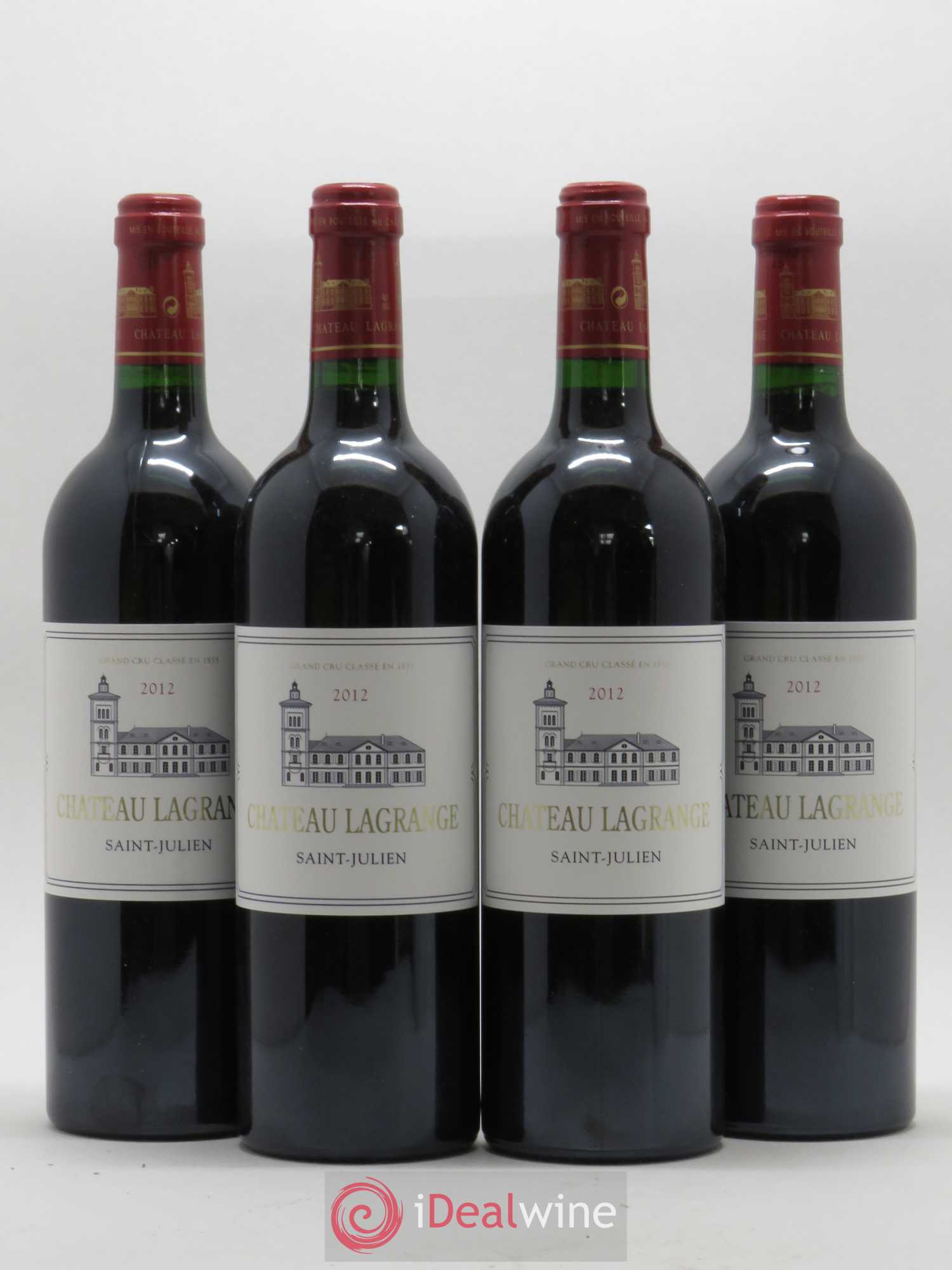 Château Lagrange 3ème Grand Cru Classé 2012 - Lot de 4 bouteilles - 0