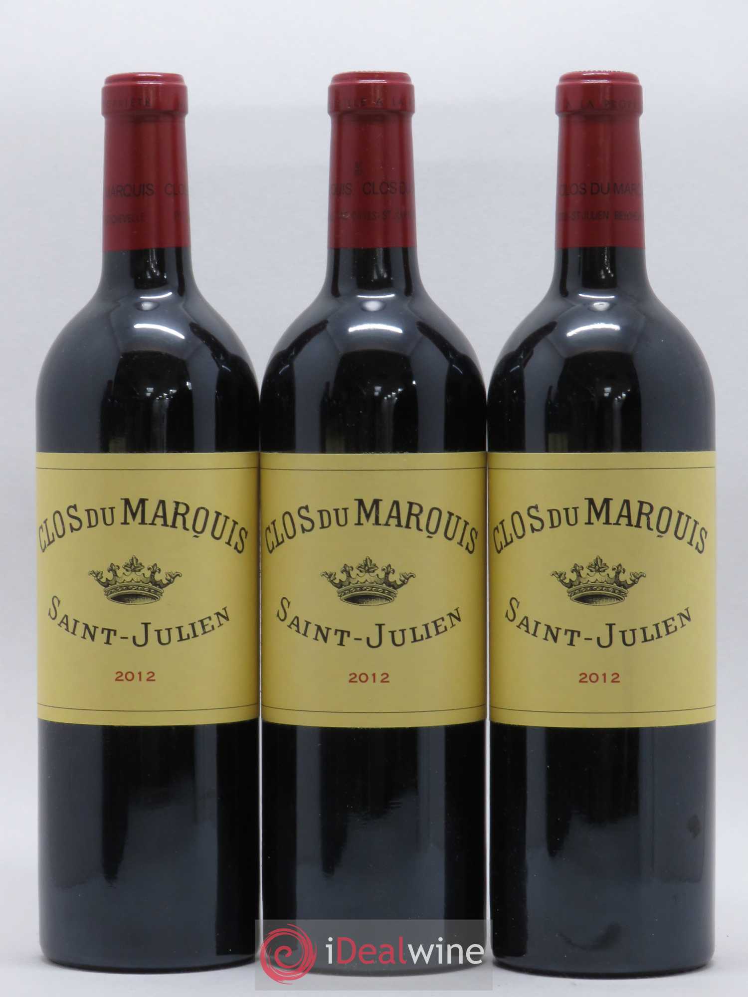 Clos du Marquis 2012 - Lot de 3 bouteilles - 0