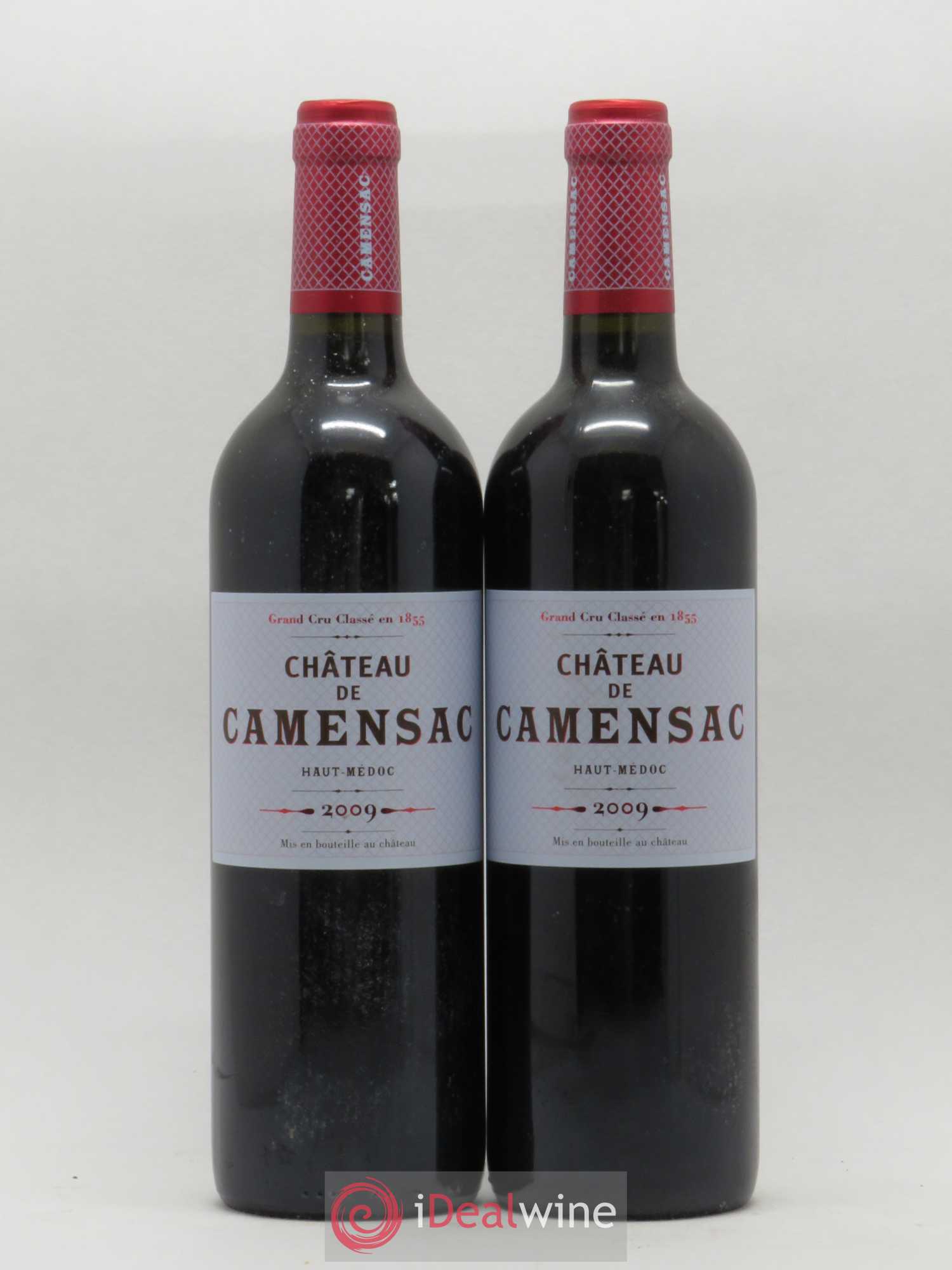 Château Camensac 5ème Grand Cru Classé 2009 - Lot de 2 bouteilles - 0