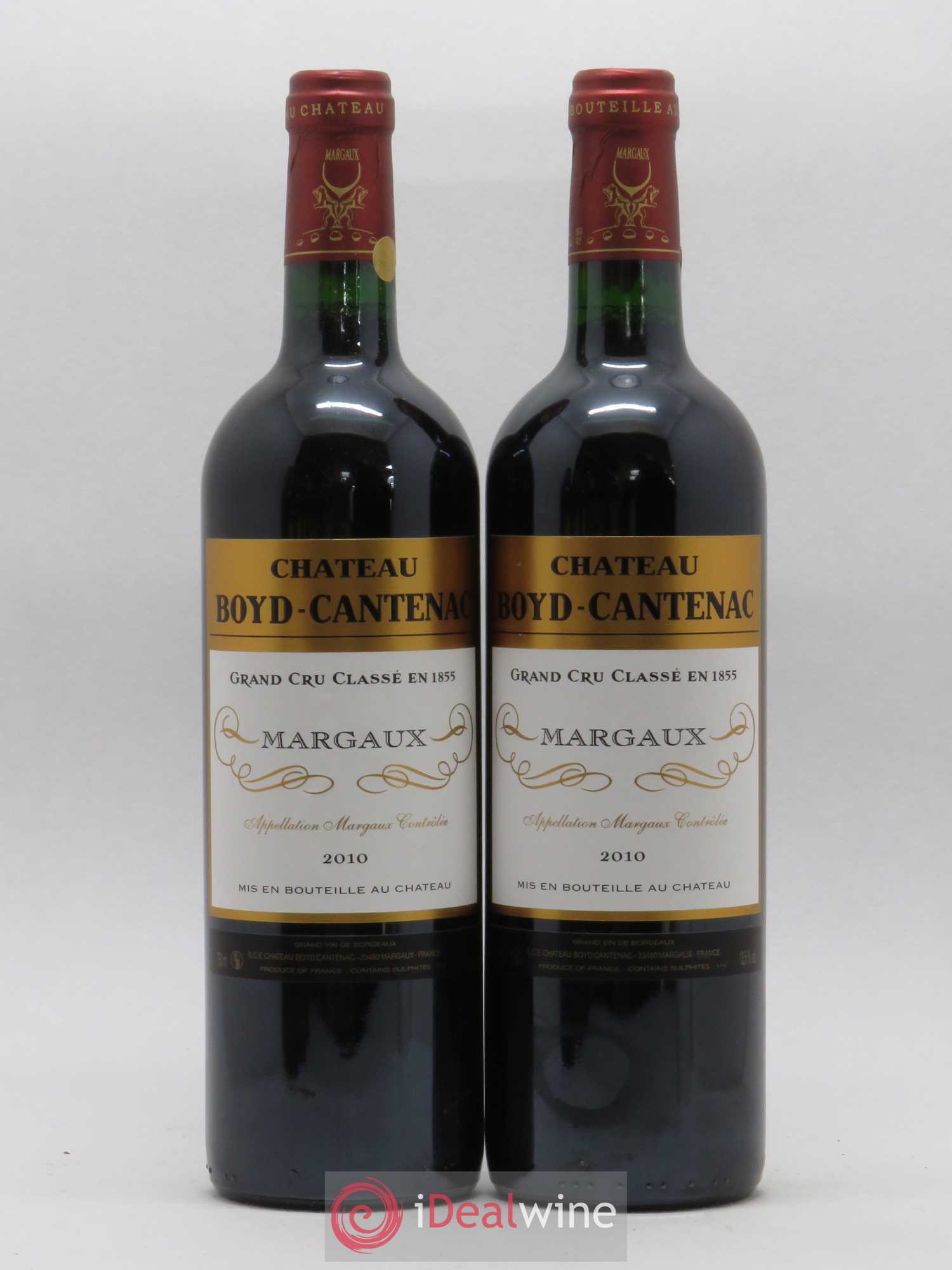 Château Boyd Cantenac 3ème Grand Cru Classé 2010 - Lot de 2 bouteilles - 0
