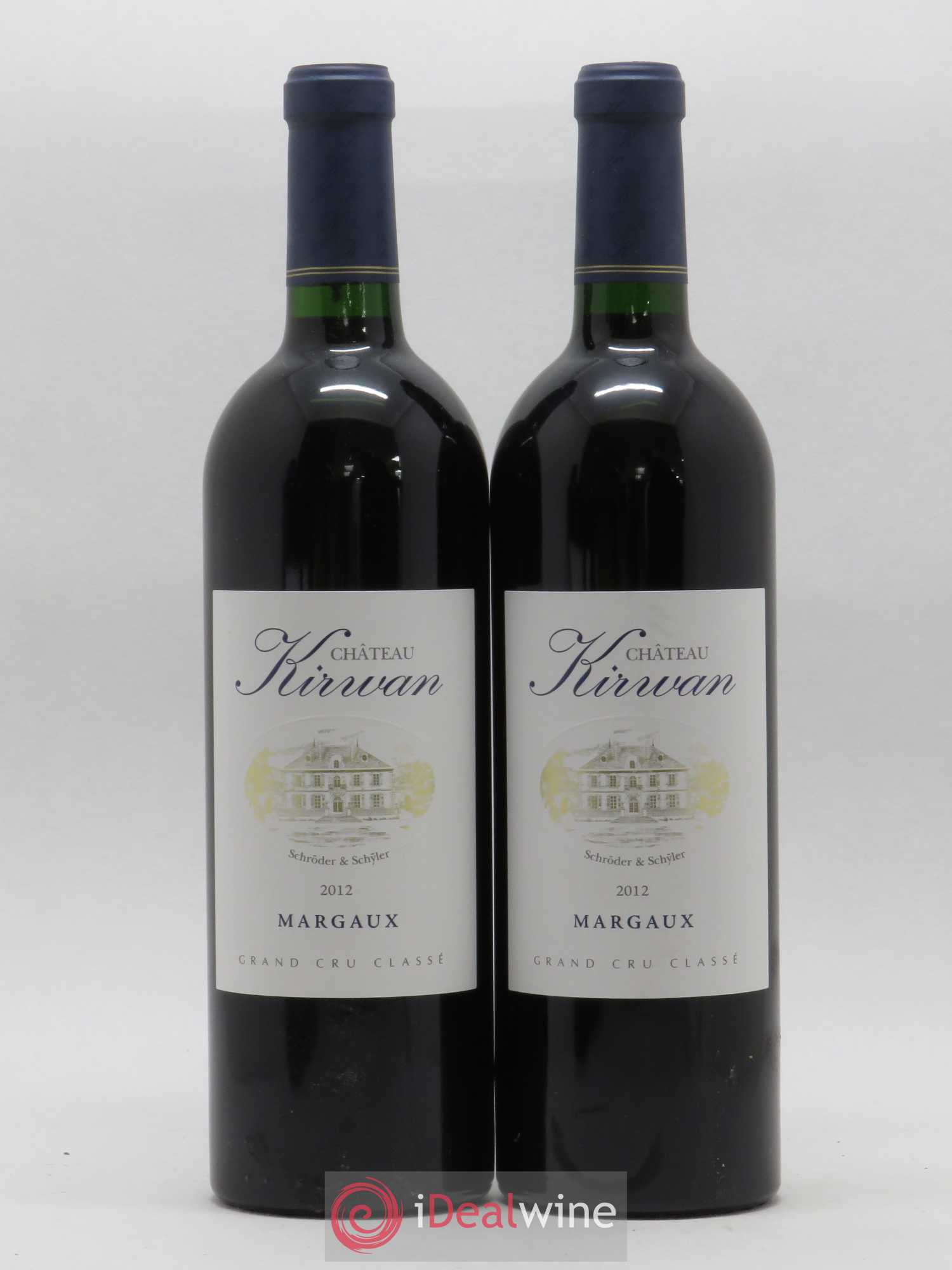 Château Kirwan 3ème Grand Cru Classé 2012 - Lot de 2 bouteilles - 0