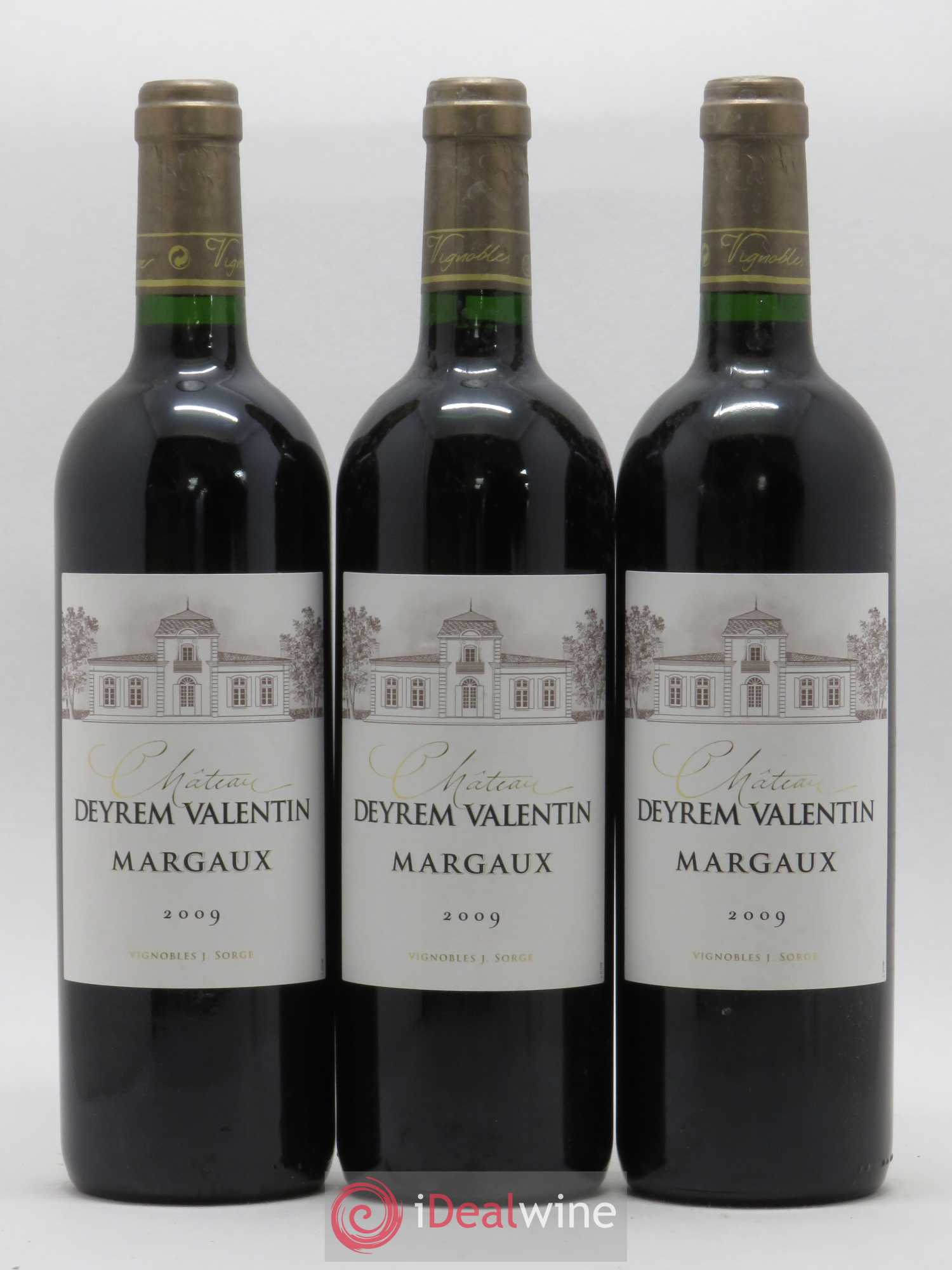 Château Deyrem Valentin Cru Bourgeois 2009 - Lot de 3 bouteilles - 0