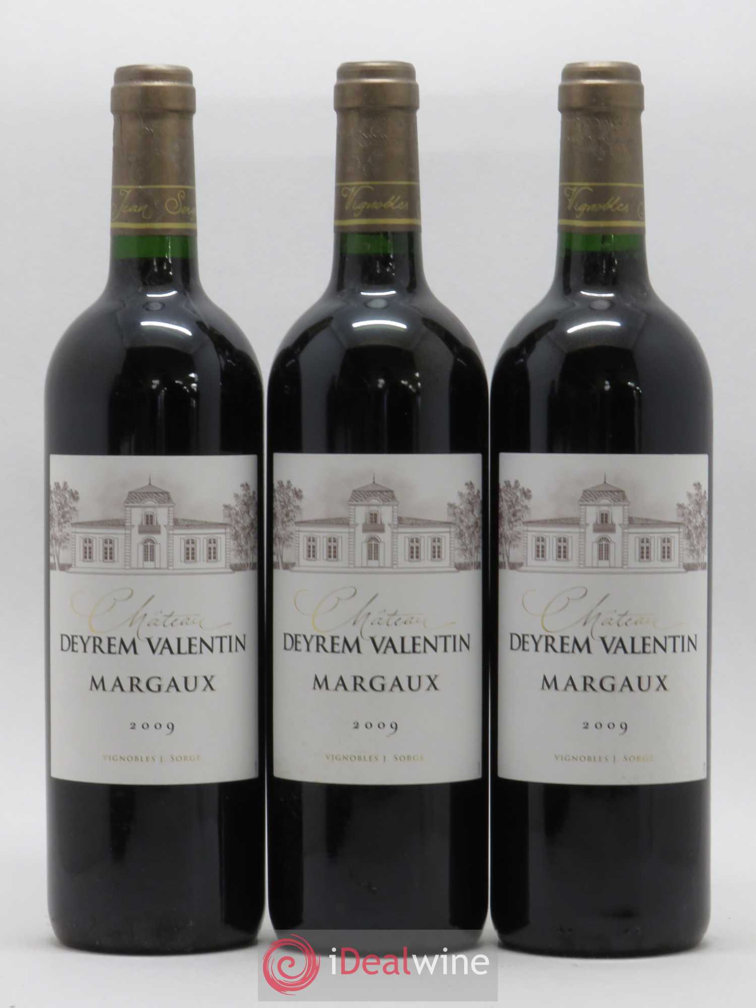 Château Deyrem Valentin Cru Bourgeois 2009 - Lot de 3 bouteilles - 0