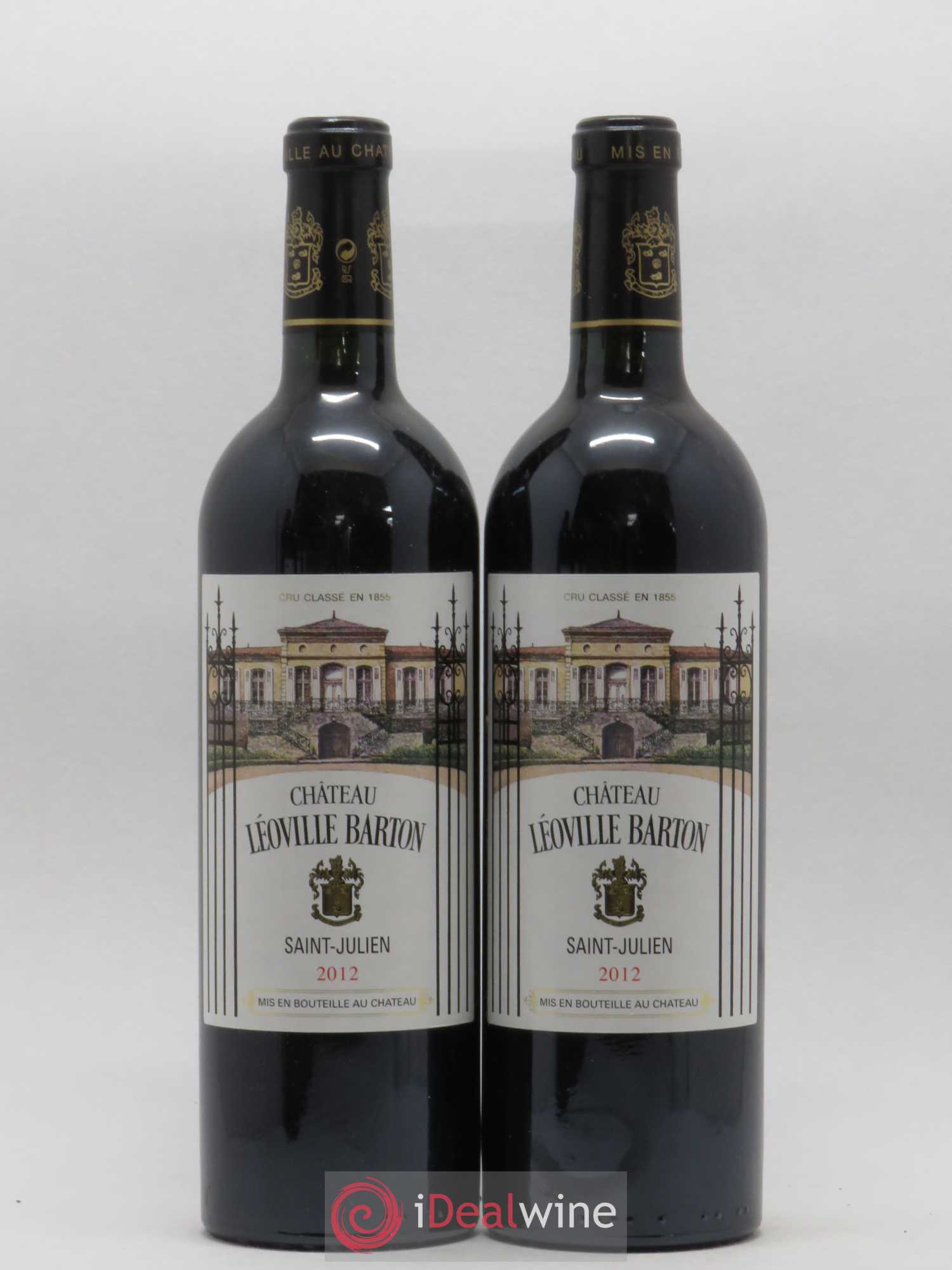 Château Léoville Barton 2ème Grand Cru Classé 2012 - Lot de 2 bouteilles - 0