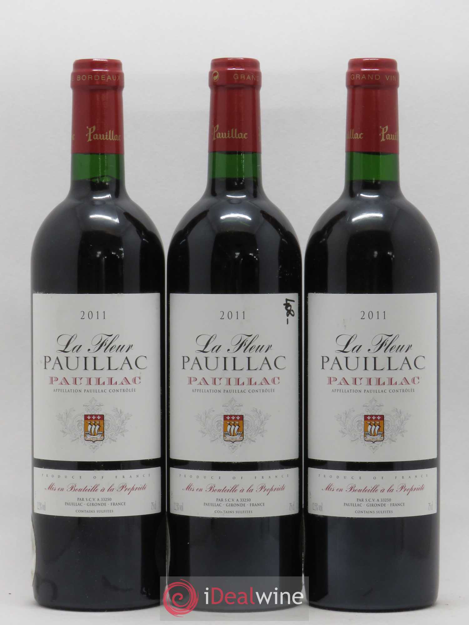 Pauillac 2011 - Posten von 3 Flaschen - 0