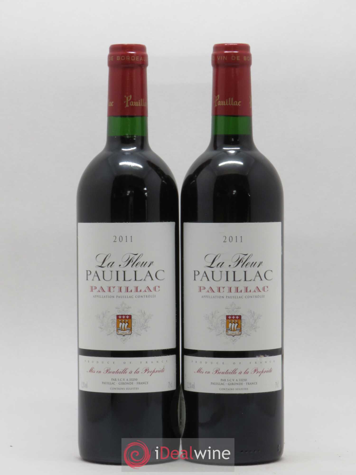 Pauillac La Fleur Pauillac 2011 - Posten von 2 Flaschen - 0