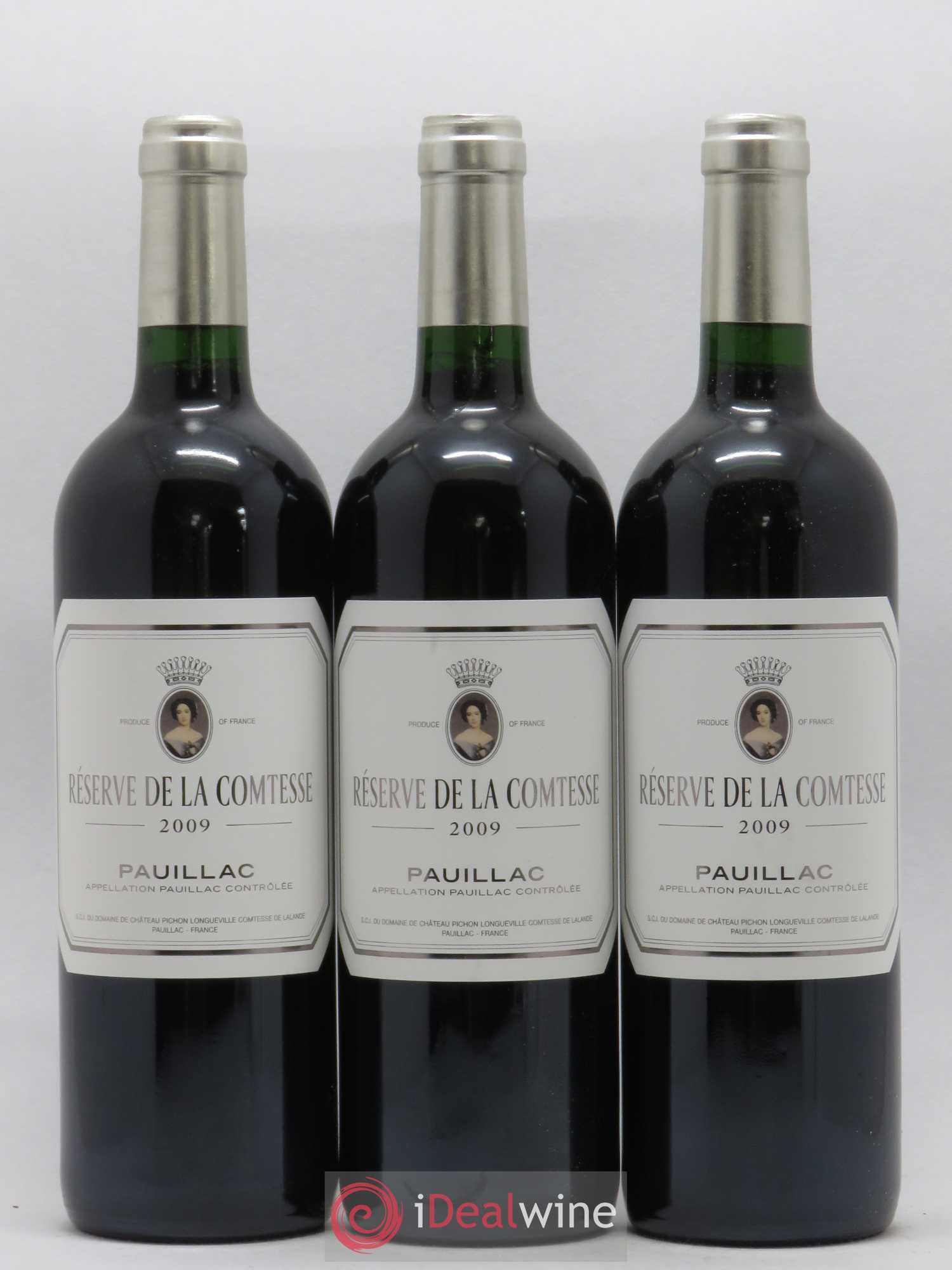 Réserve de la Comtesse Second Vin 2009 - Lot de 3 bouteilles - 0