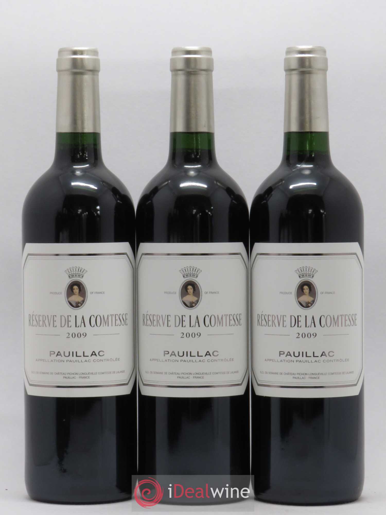 Réserve de la Comtesse Second Vin 2009 - Lot de 3 bouteilles - 0