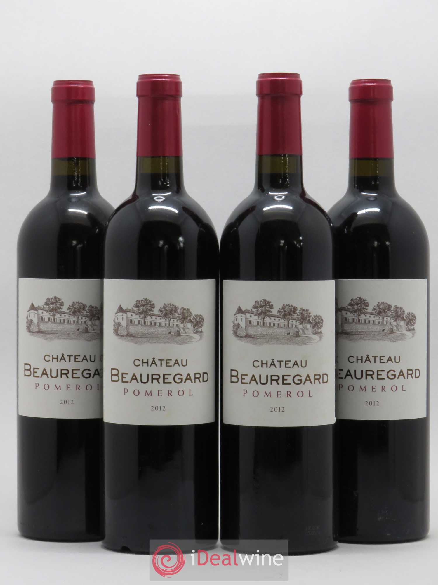 Château Beauregard 2012 - Lot de 4 bouteilles - 0