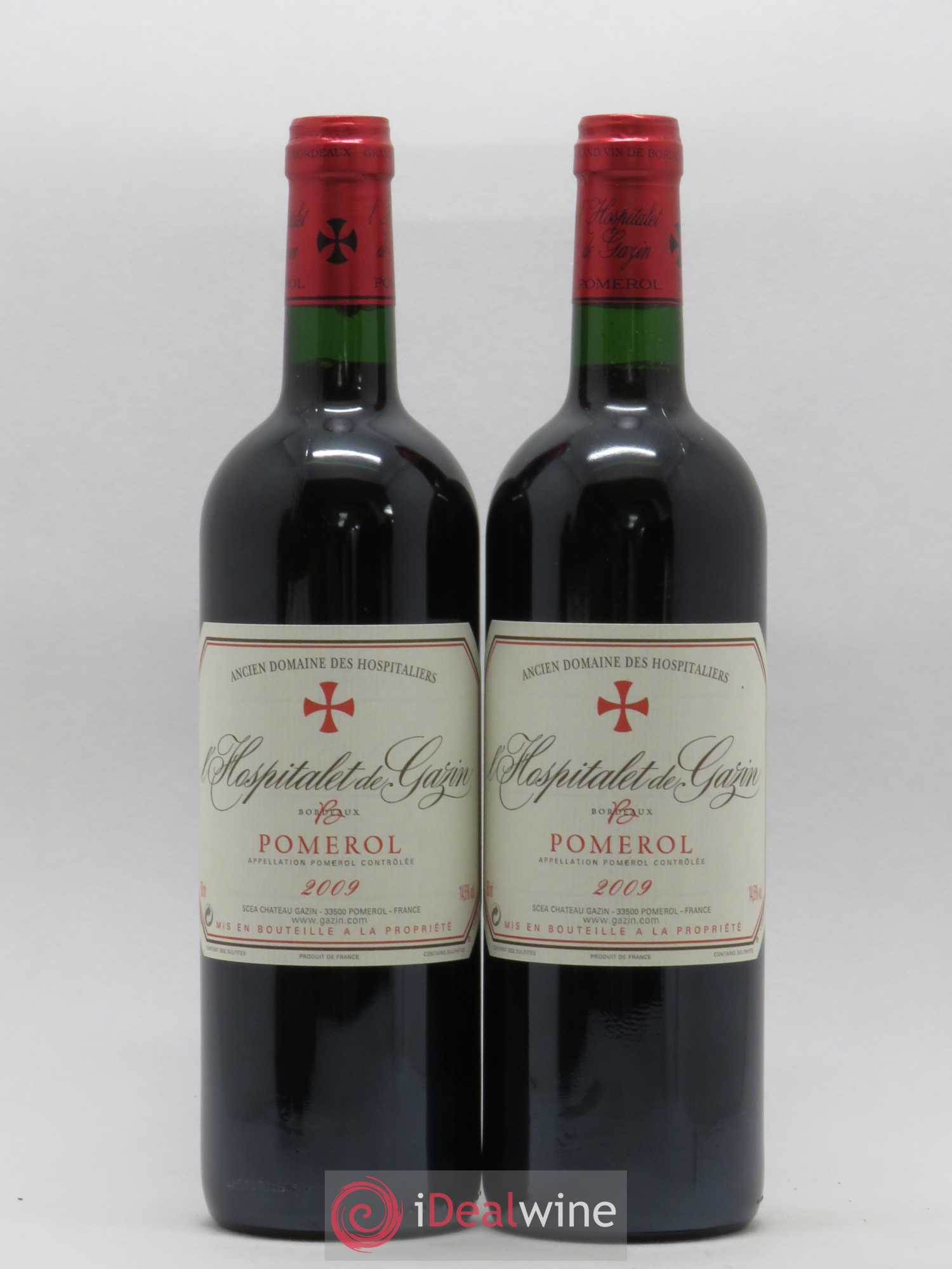 L'Hospitalet de Gazin Second Vin 2009 - Lot de 2 bouteilles - 0
