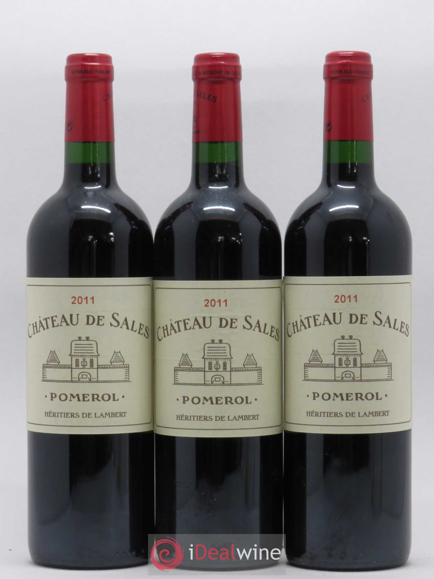 Château de Sales 2011 - Lot de 3 bouteilles - 0