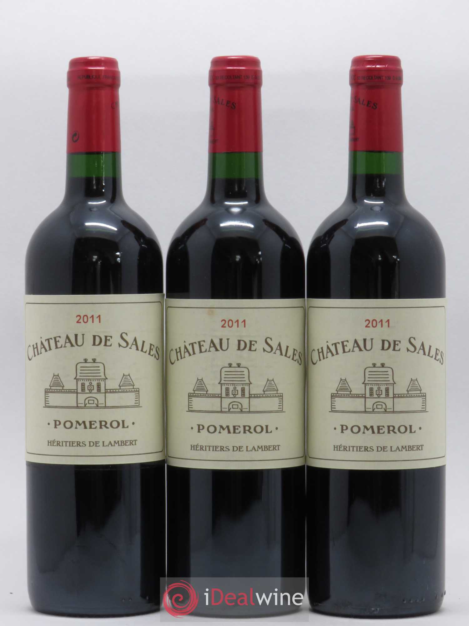 Château de Sales 2011 - Lot de 3 bouteilles - 0