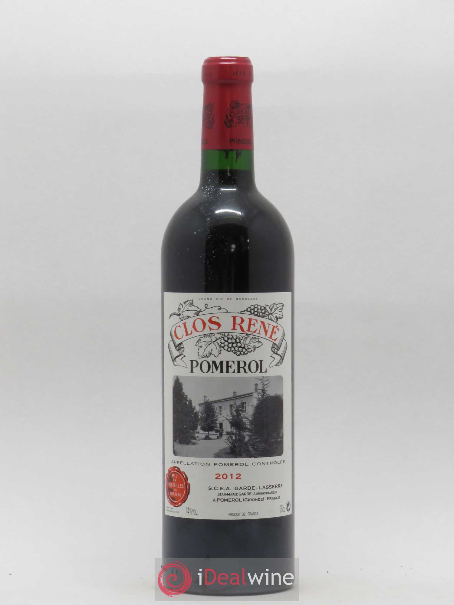 Clos René 2012 - Lot of 1 bottle - 0
