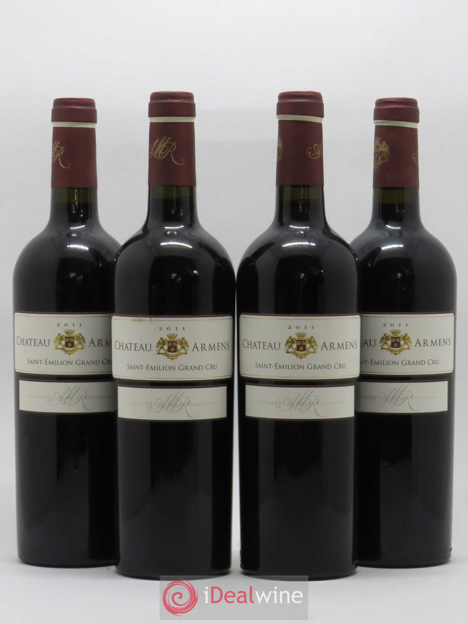Château Armens Grand Cru 2011 - Lot de 4 bouteilles - 0