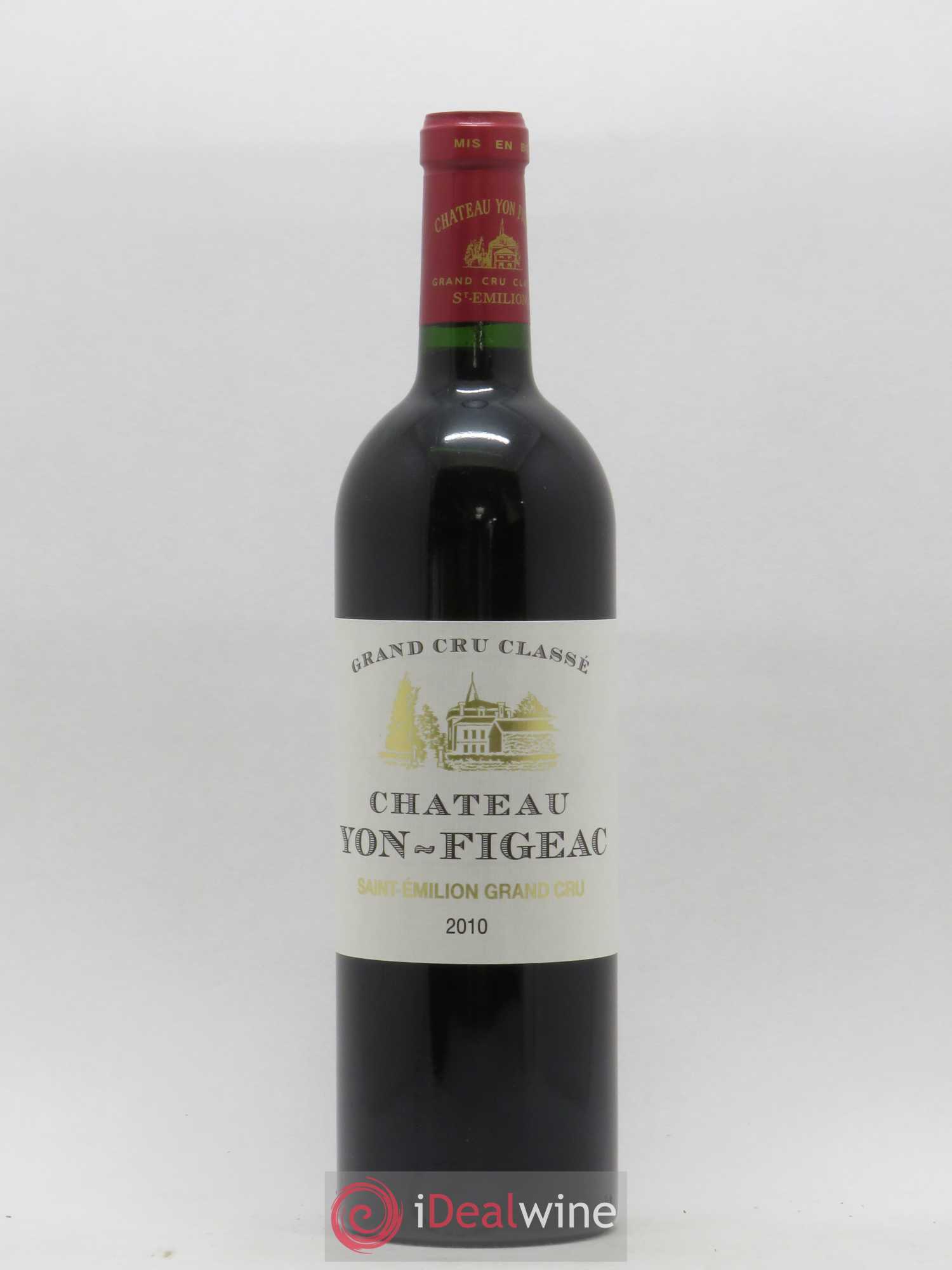 Château Yon Figeac Grand Cru Classé 2010 - Lot de 1 bouteille - 0
