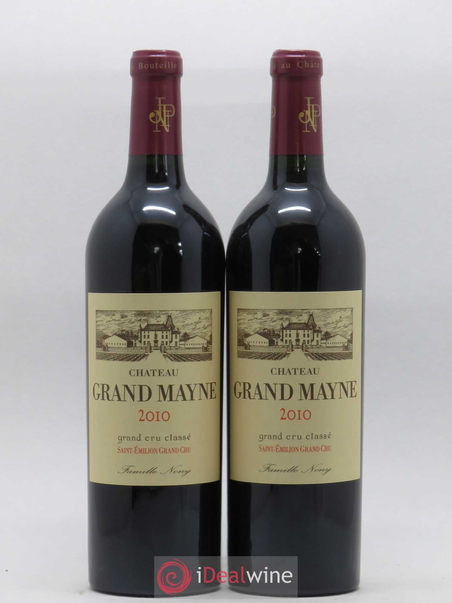 Château Grand Mayne Grand Cru Classé 2010 - Lot de 2 bouteilles - 0