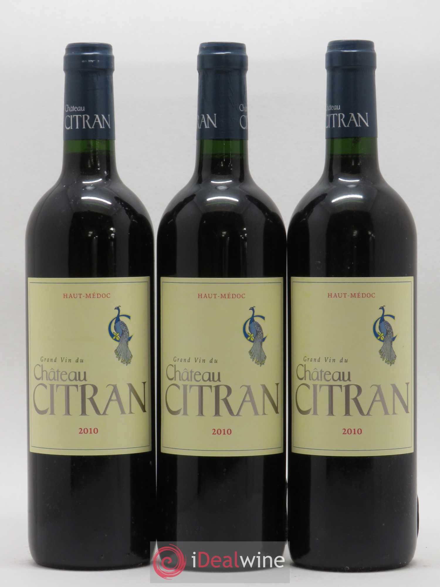 Château Citran Cru Bourgeois 2010 - Lot de 3 bouteilles - 0