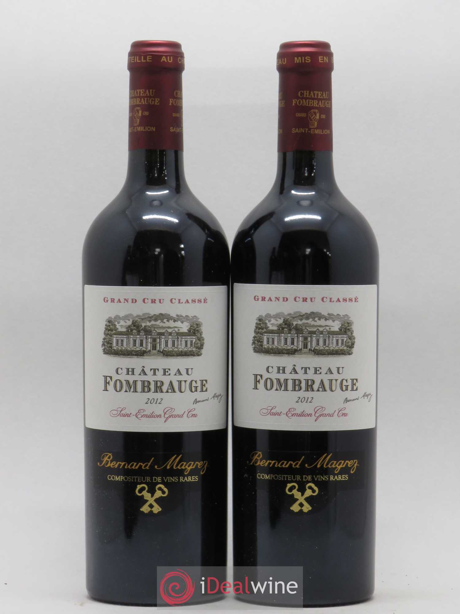Château Fombrauge Grand Cru Classé 2012 - Lot de 2 bouteilles - 0