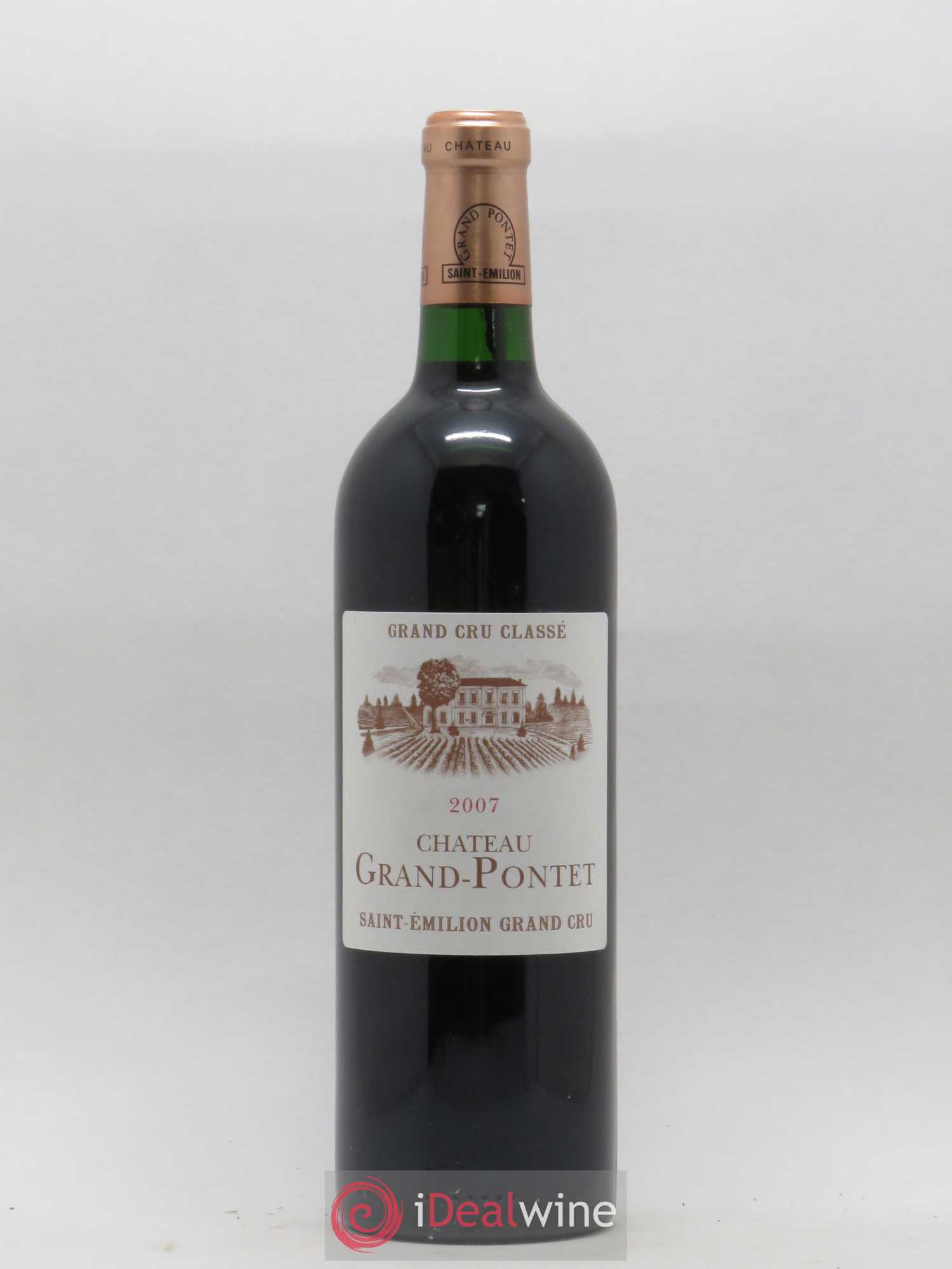 Château Grand Pontet Grand Cru Classé 2007 - Lot de 1 bouteille - 0