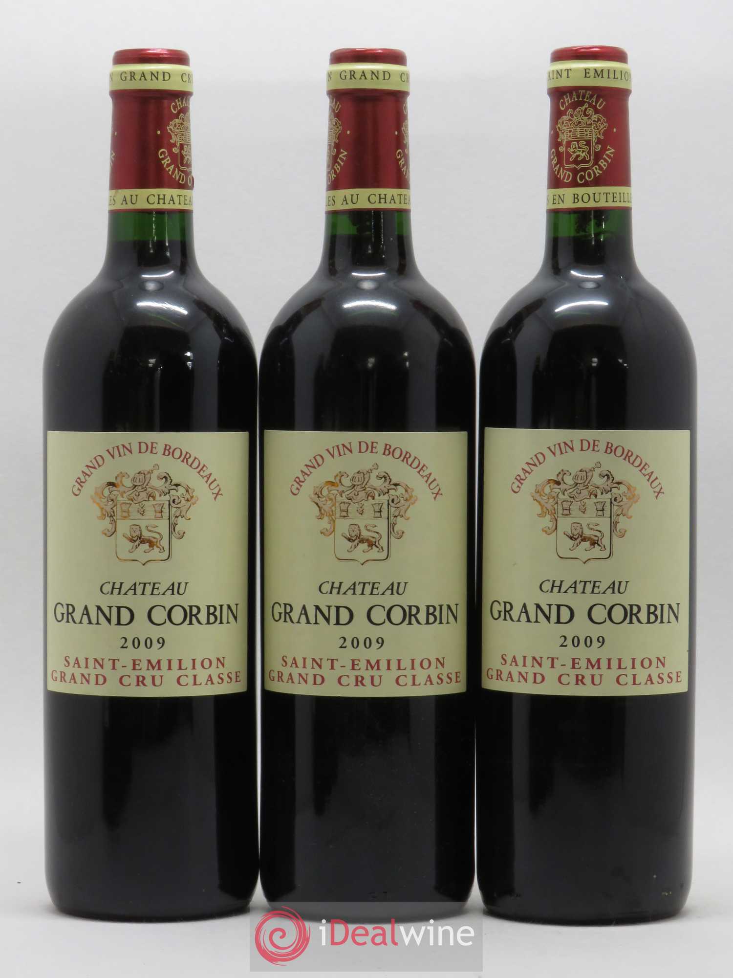 Château Grand Corbin Grand Cru Classé 2009 - Lot de 6 bouteilles - 2