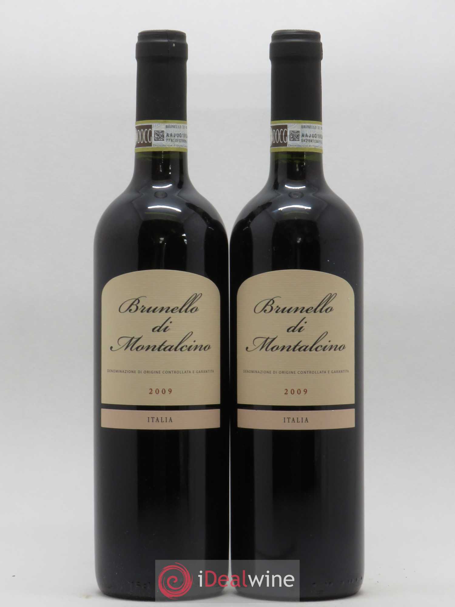 Brunello di Montalcino Provinco Italia 2009 - Lot de 2 bouteilles - 0