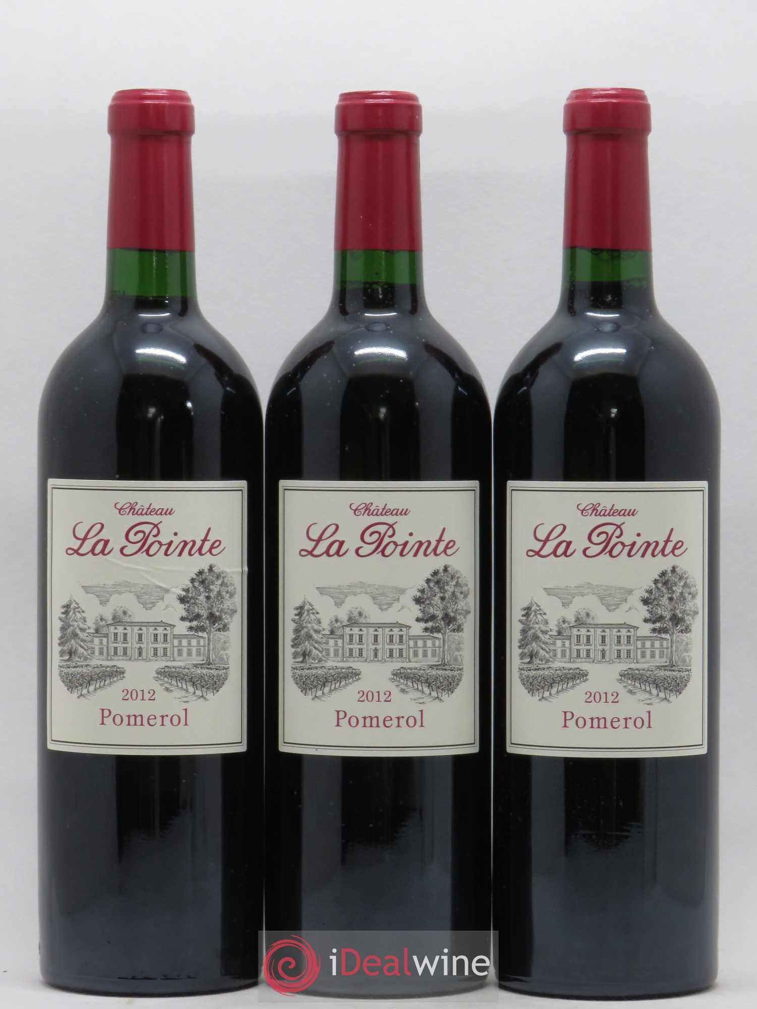 Château la Pointe 2012 - Lot de 3 bouteilles - 0