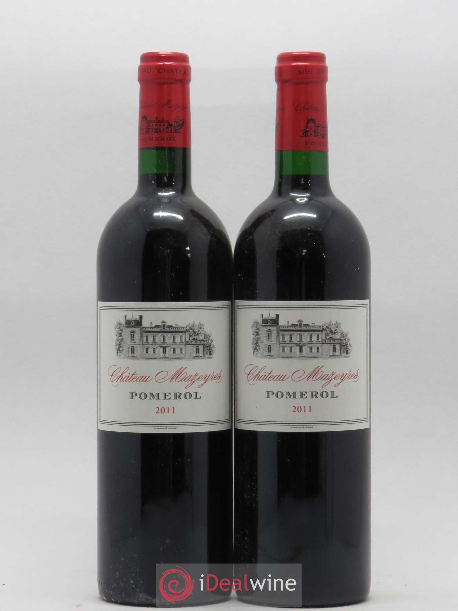 Château Mazeyres 2011 - Lot de 2 bouteilles - 0