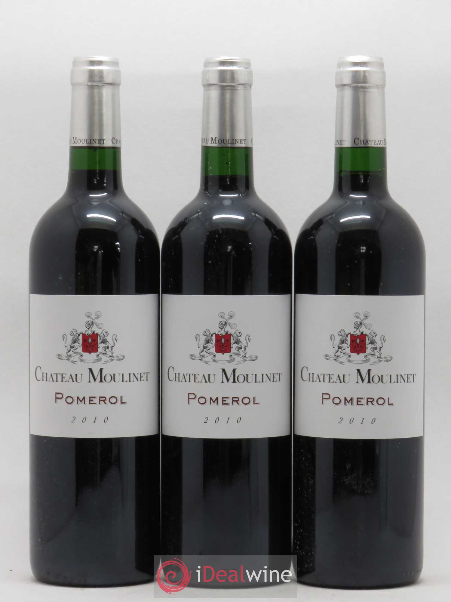 Château Moulinet 2010 - Lot de 3 bouteilles - 0
