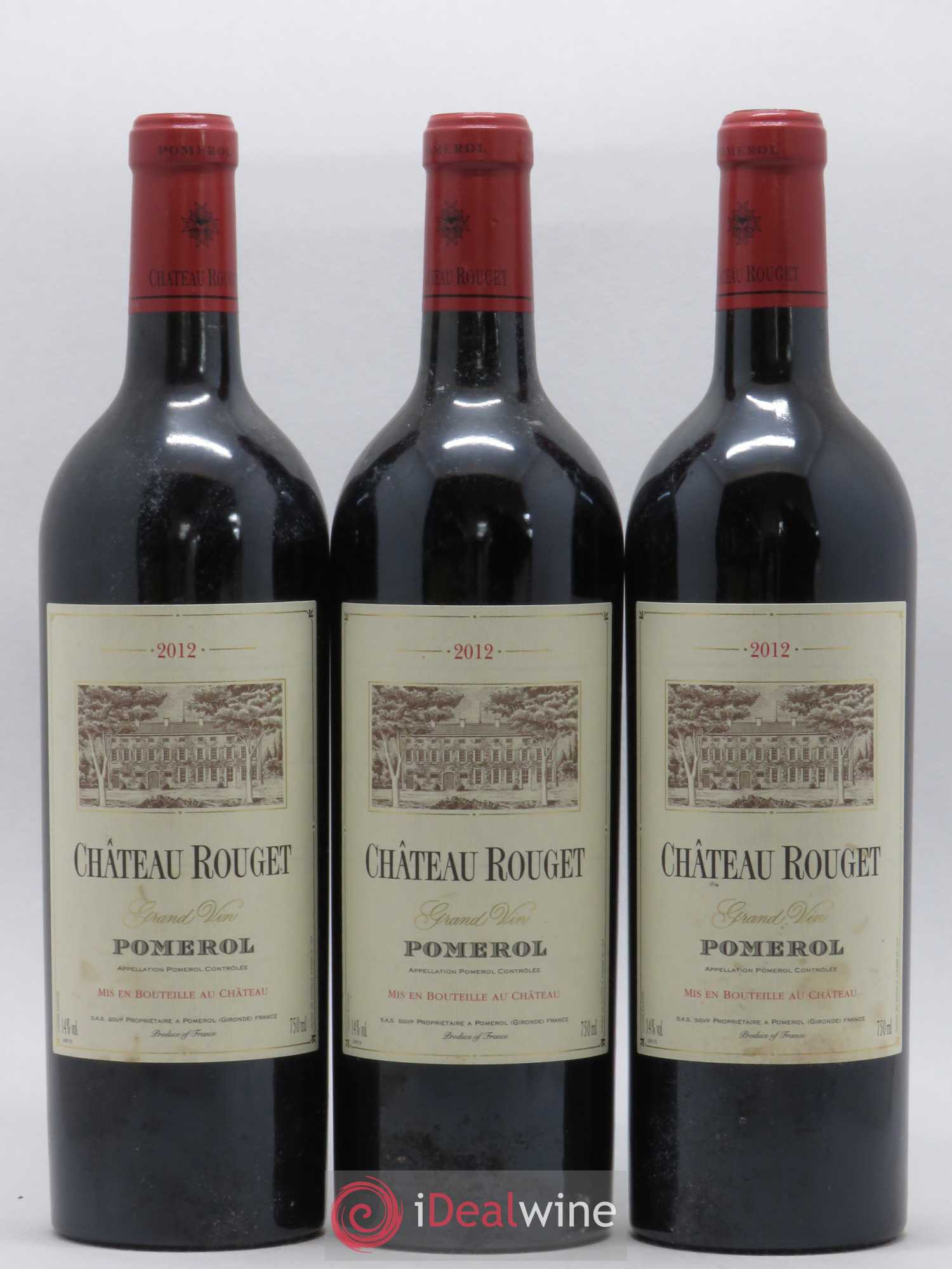 Château Rouget 2012 - Posten von 3 Flaschen - 0