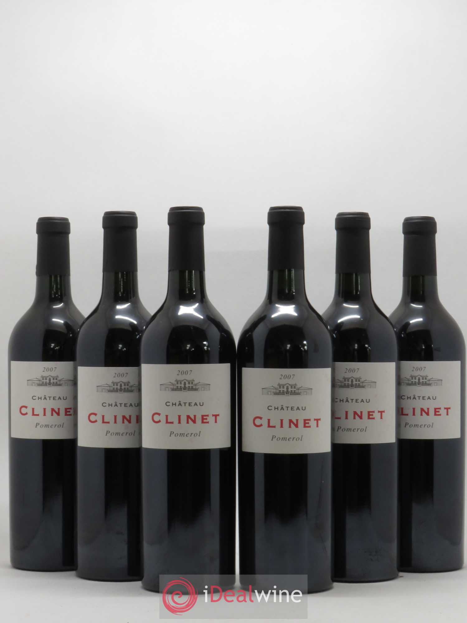 Château Clinet 2007 - Posten von 6 Flaschen - 0