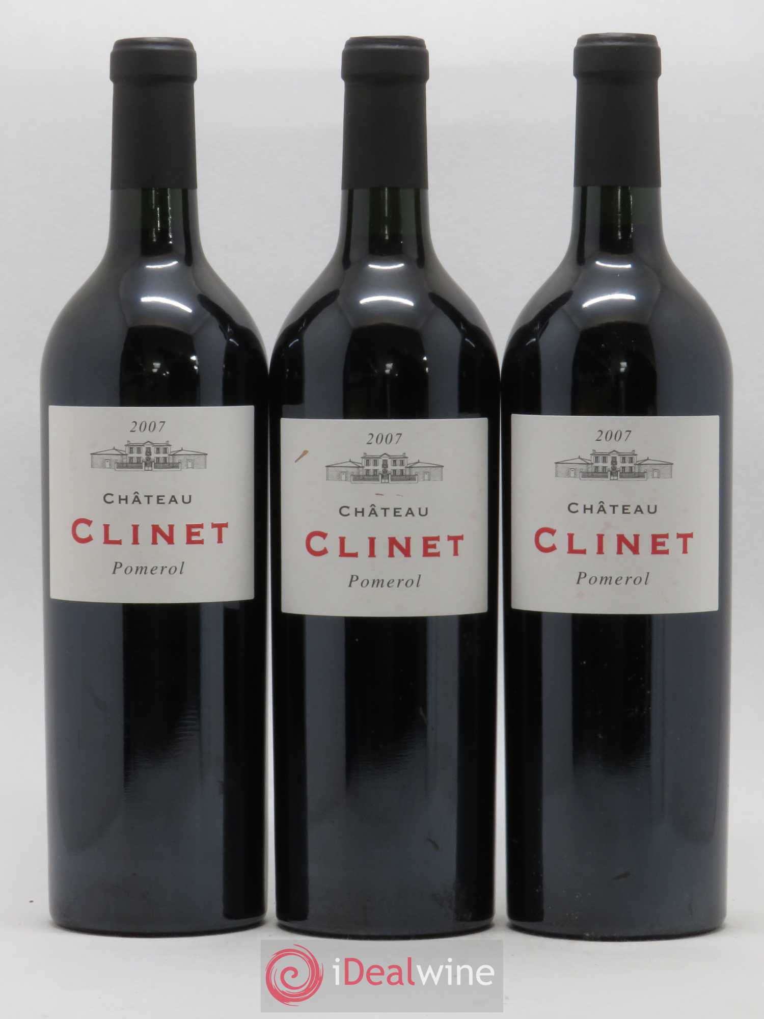 Château Clinet 2007 - Posten von 3 Flaschen - 0
