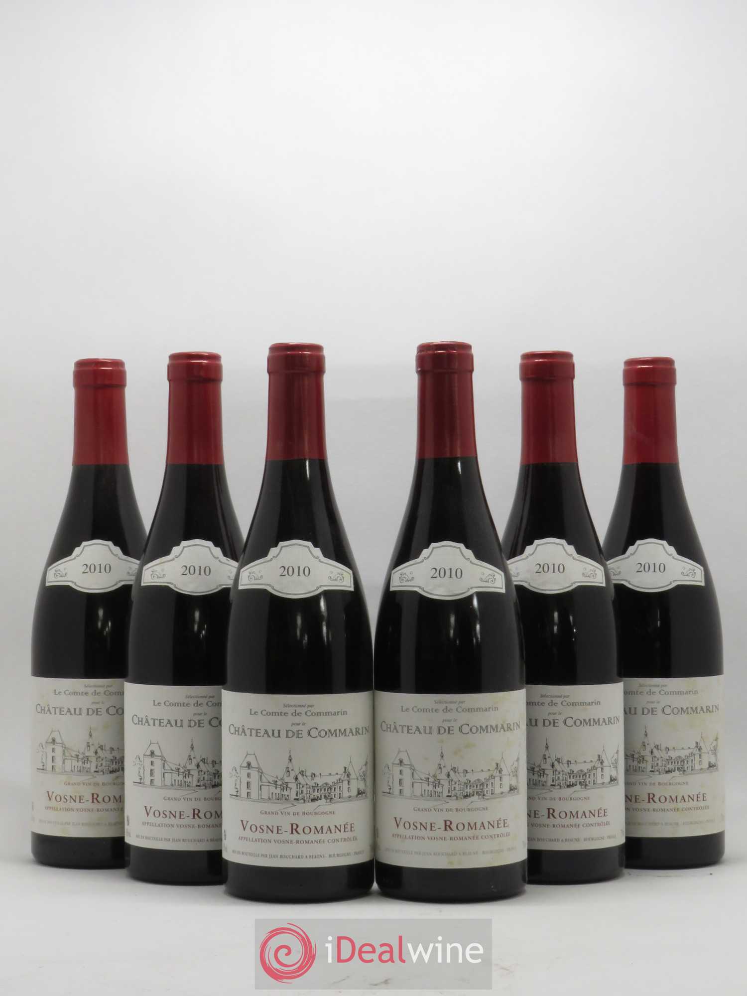 Vosne-Romanée Château de Commarin 2010 - Lot de 6 bouteilles - 0