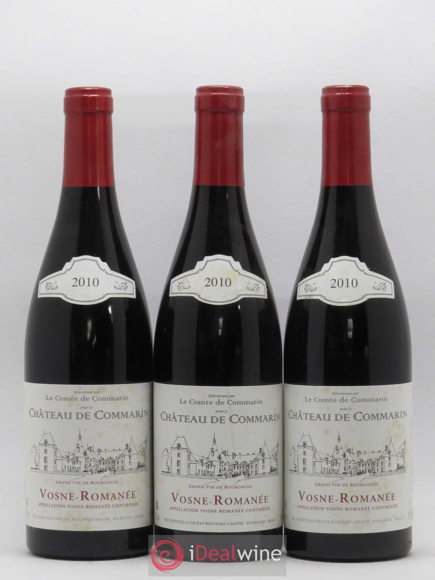 Vosne-Romanée Château de Commarin 2010 - Lot de 3 bouteilles - 0
