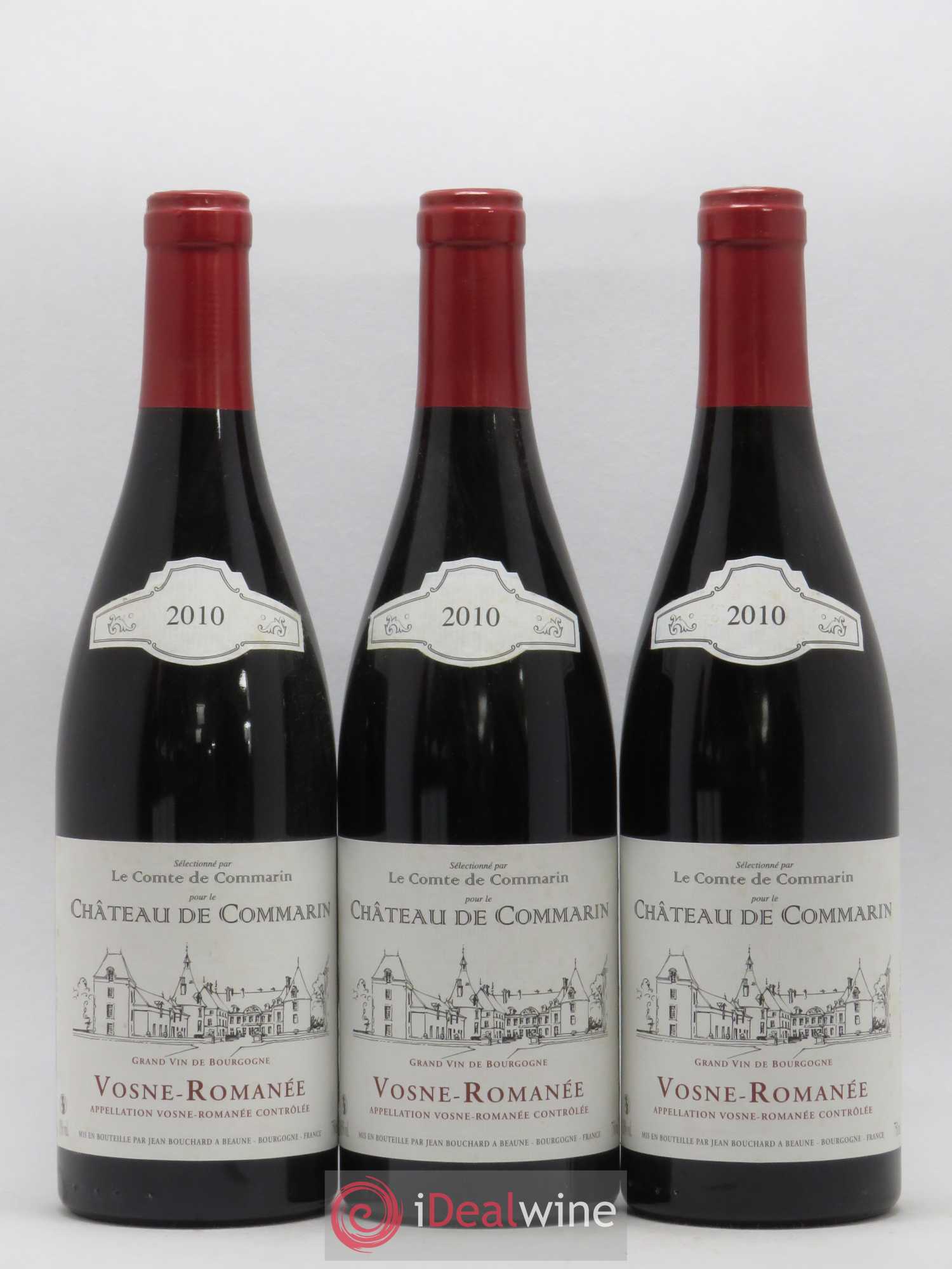 Vosne-Romanée Château de Commarin 2010 - Posten von 3 Flaschen - 0