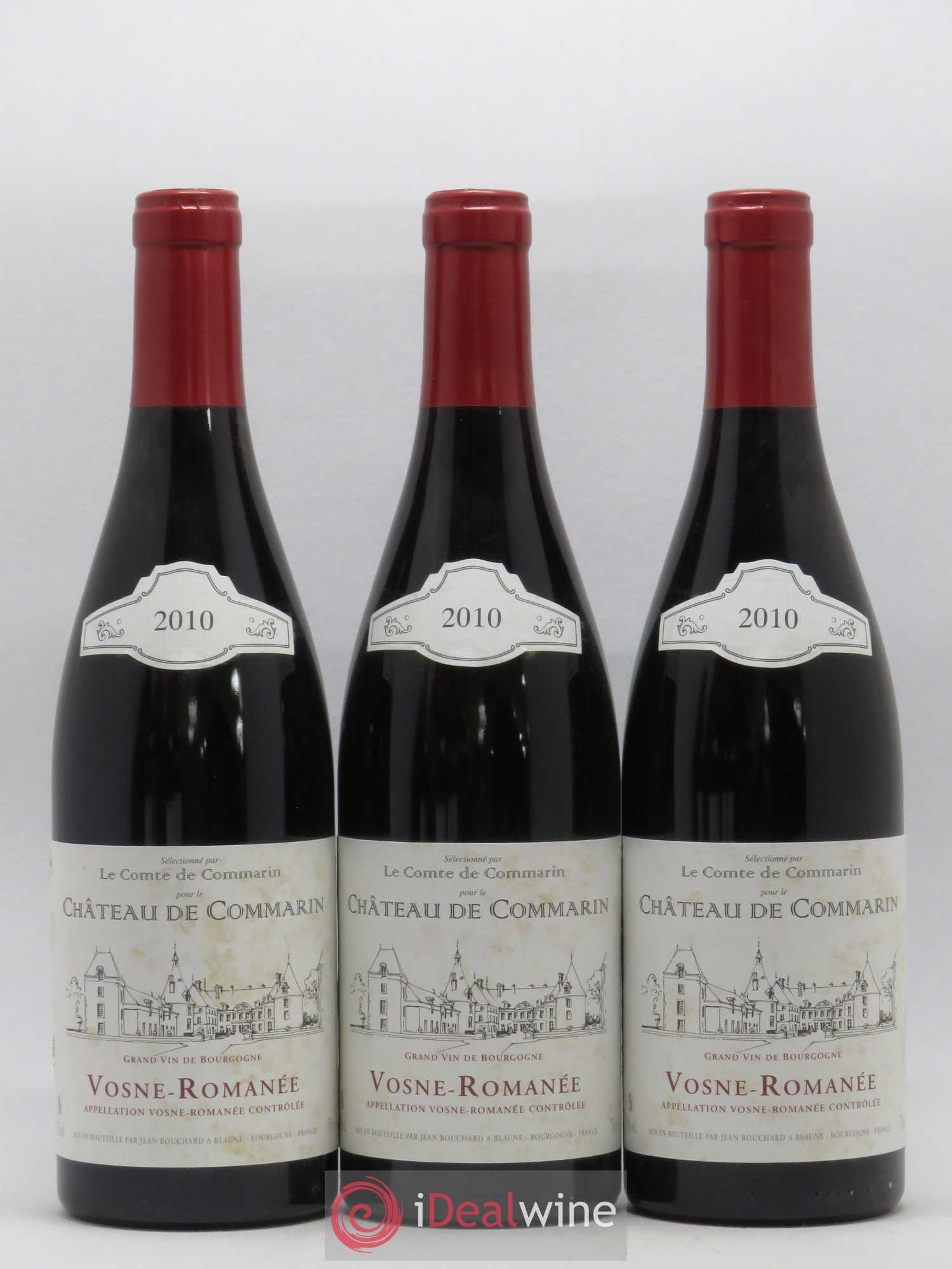 Vosne-Romanée Château de Commarin 2010 - Lot de 3 bouteilles - 0